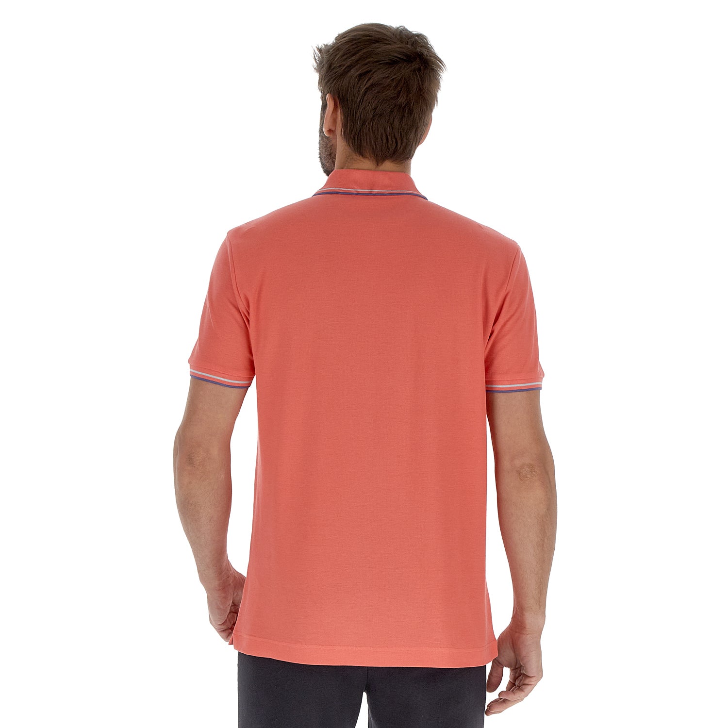 UOMO POLO CLASSICA ROSA CHIARO 219238 D6S 02