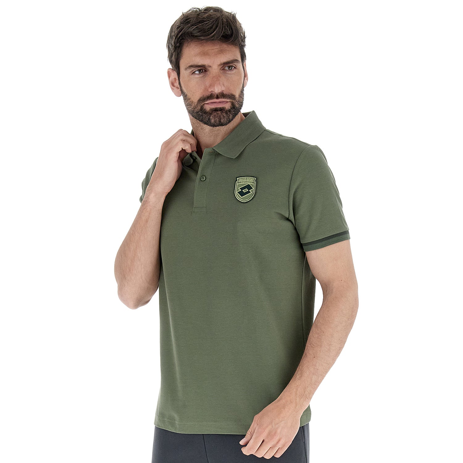 UOMO POLO VENEZIA VERDE SCURO 219242 6G9 01