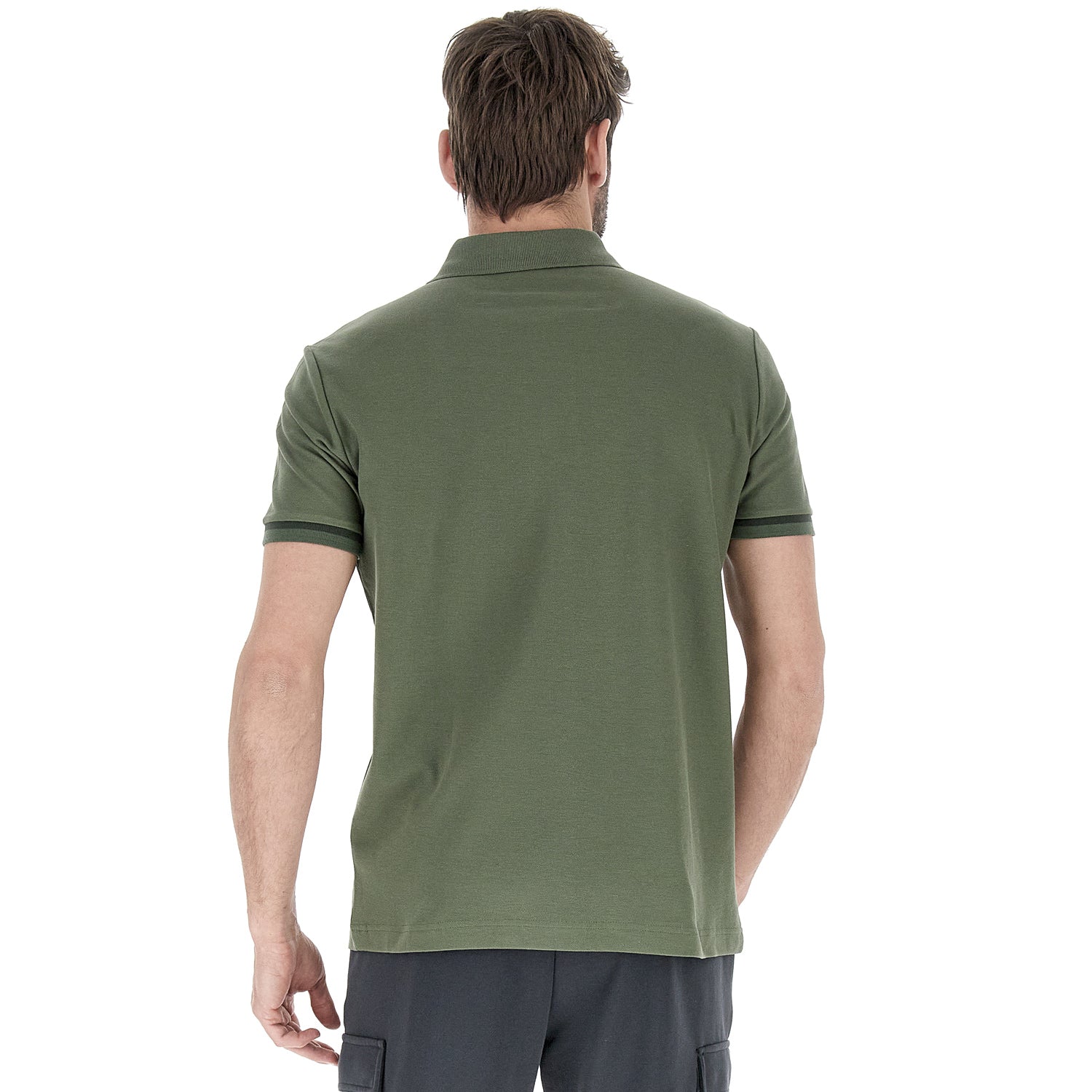 UOMO POLO VENEZIA VERDE SCURO 219242 6G9 02