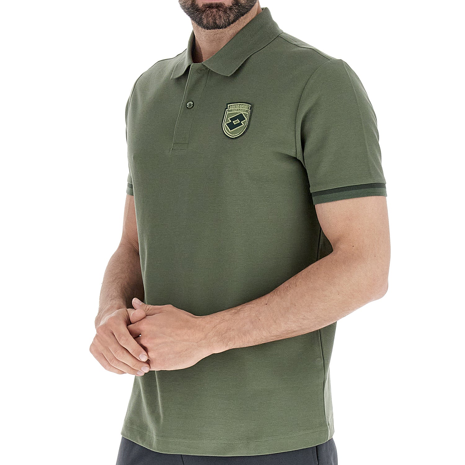 UOMO POLO VENEZIA VERDE SCURO 219242 6G9 03
