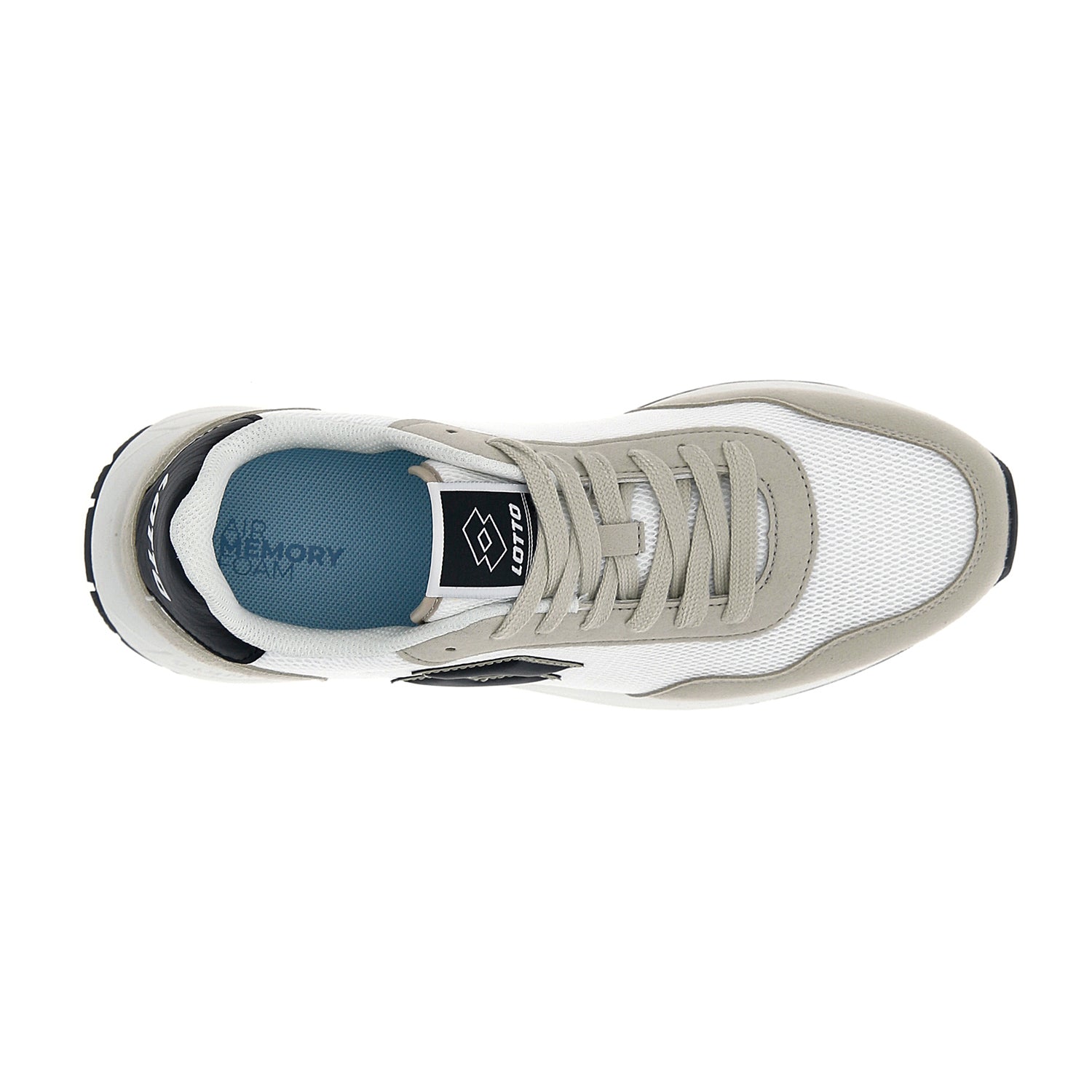 UOMO SCARPE TRAINER 2000 BIANCO 219264 1PL 06