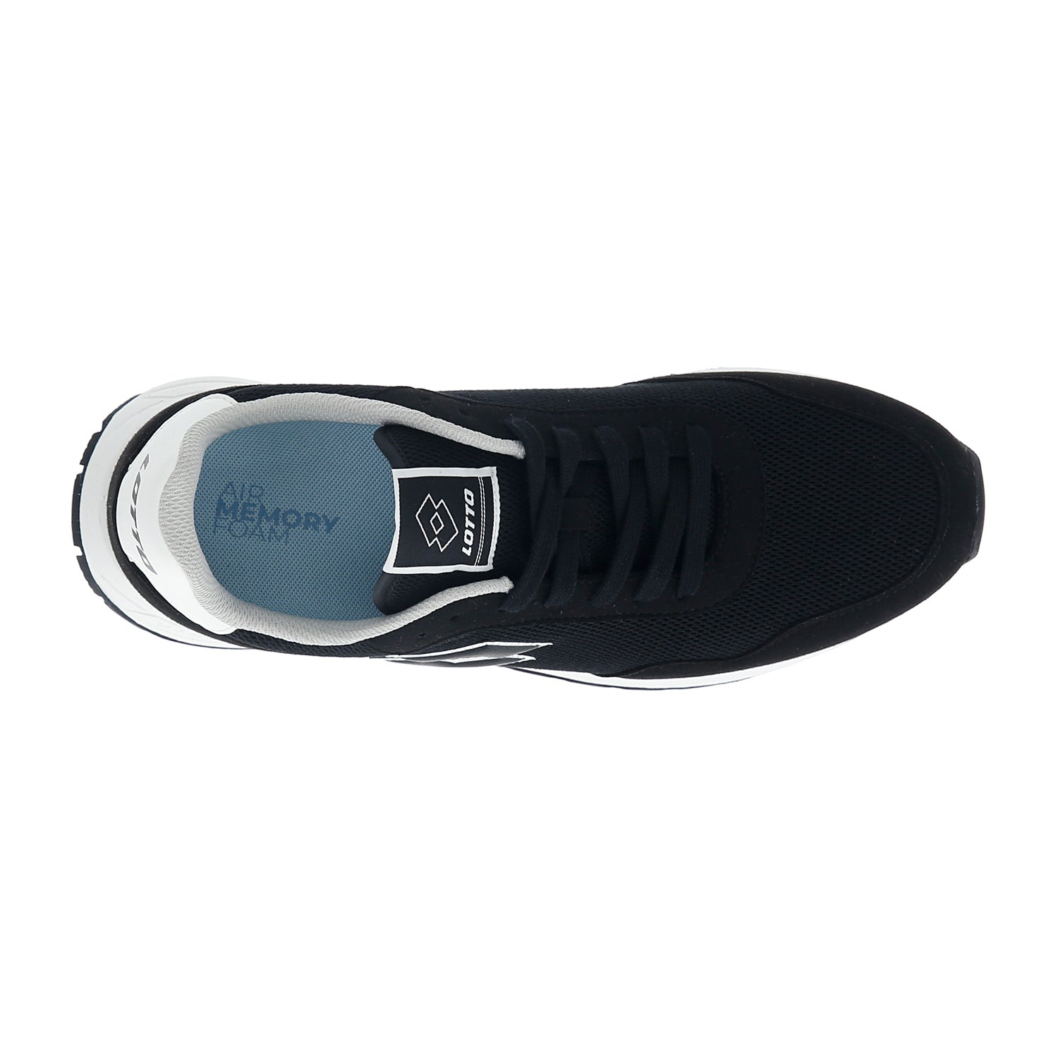 UOMO SCARPE TRAINER 2000 NERO 219264 2LJ 06