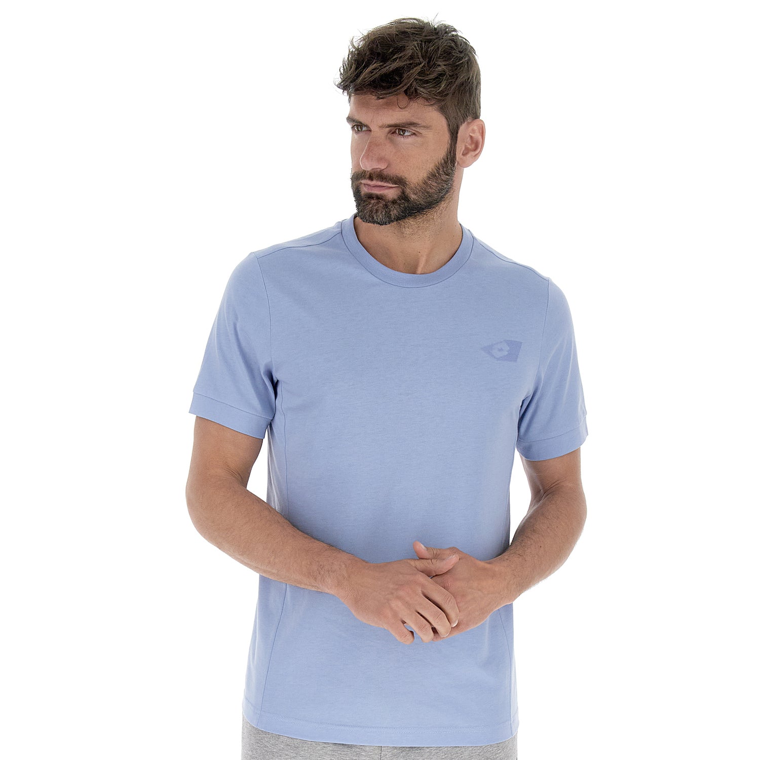 UOMO MAGLIETTA ATHLETICA DUE AZZURRO 219290 7L2 01