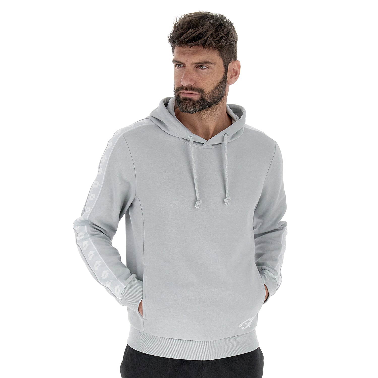 UOMO FELPA ATHLETICA DUE GRIGIO CHIARO 219292 V48 01