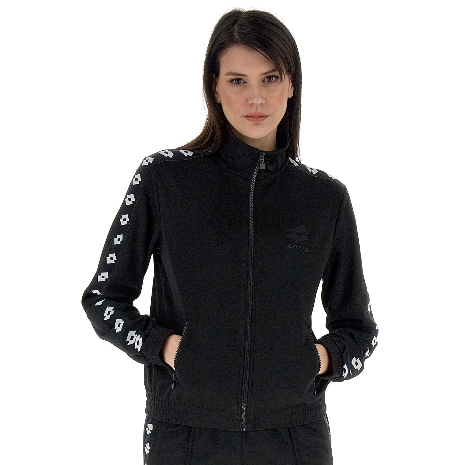 DONNA FELPA ATHLETICA ICON NERO 219305 1CL 01