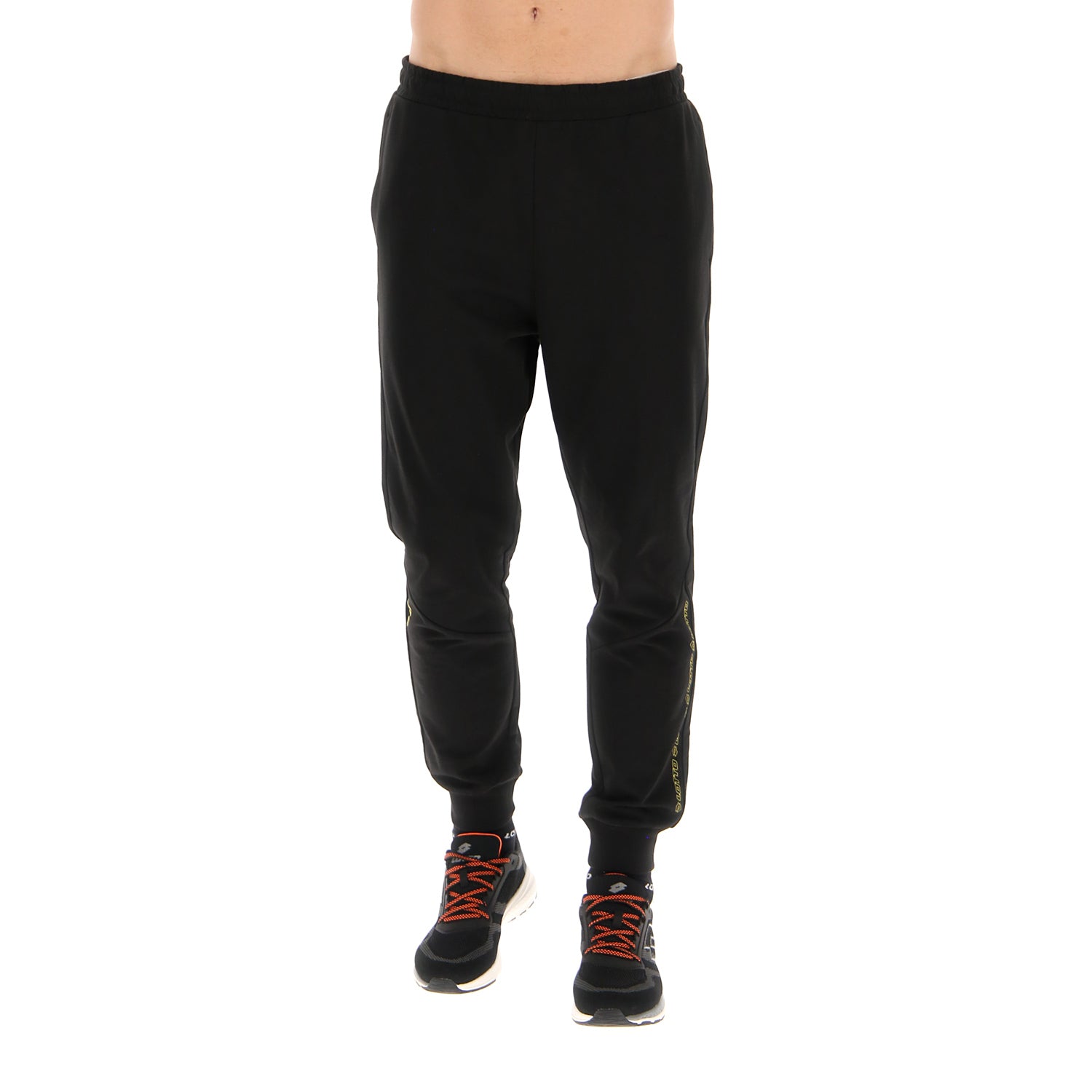 UOMO PANTALONI LOGO NERO 219316 1CL 01