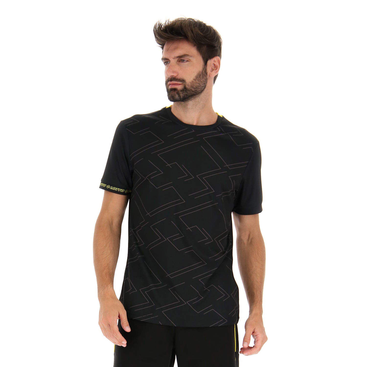 UOMO MAGLIETTA LOGO NERO 219318 1CL 01