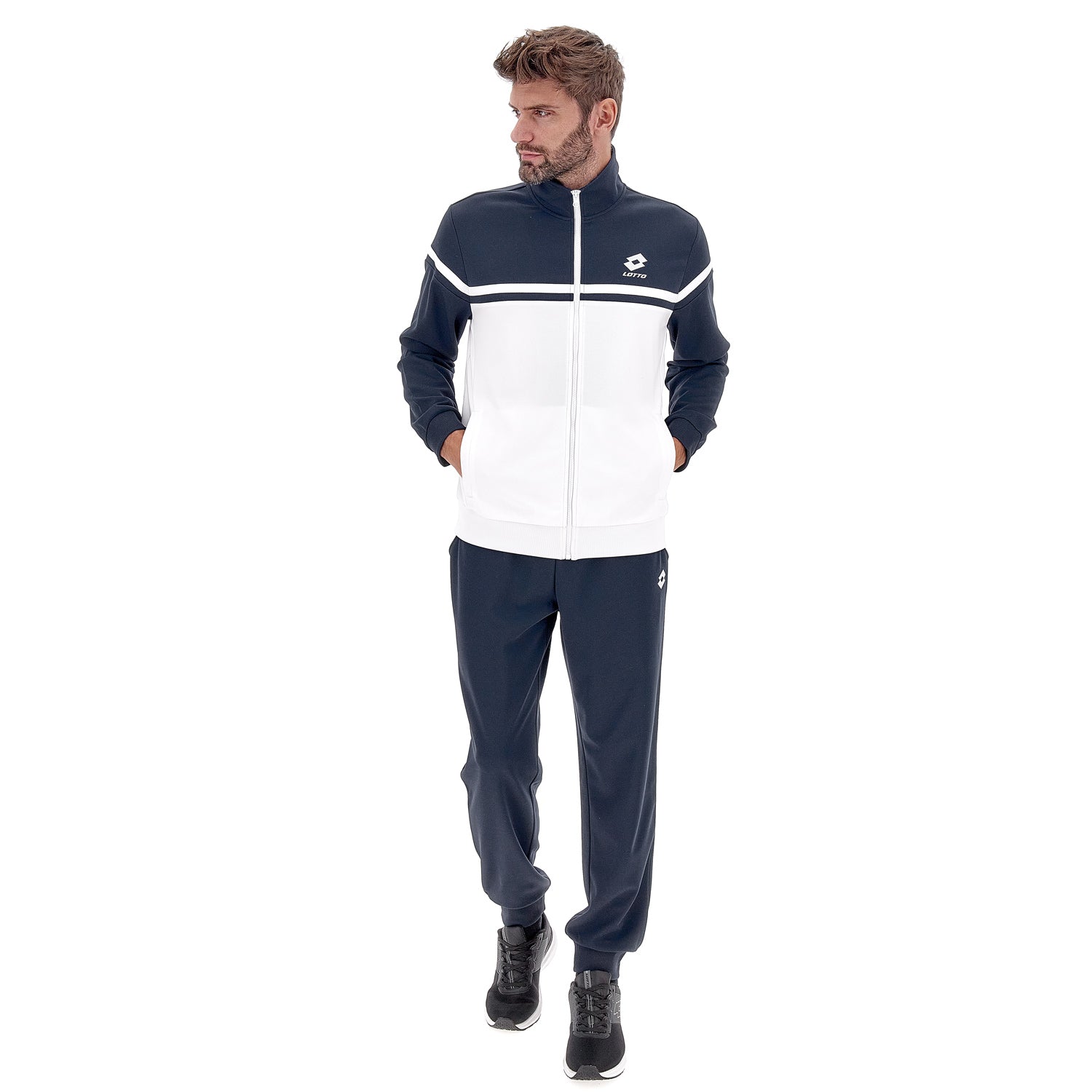 UOMO TUTA GINNASTICA CIRCLE BIANCO 219340 1Q5 01