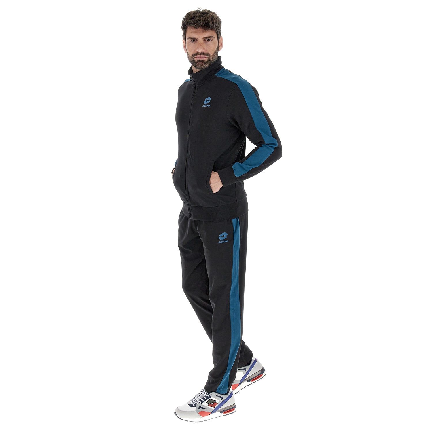 UOMO TUTA GINNASTICA MORE NERO 219341 AAK 01