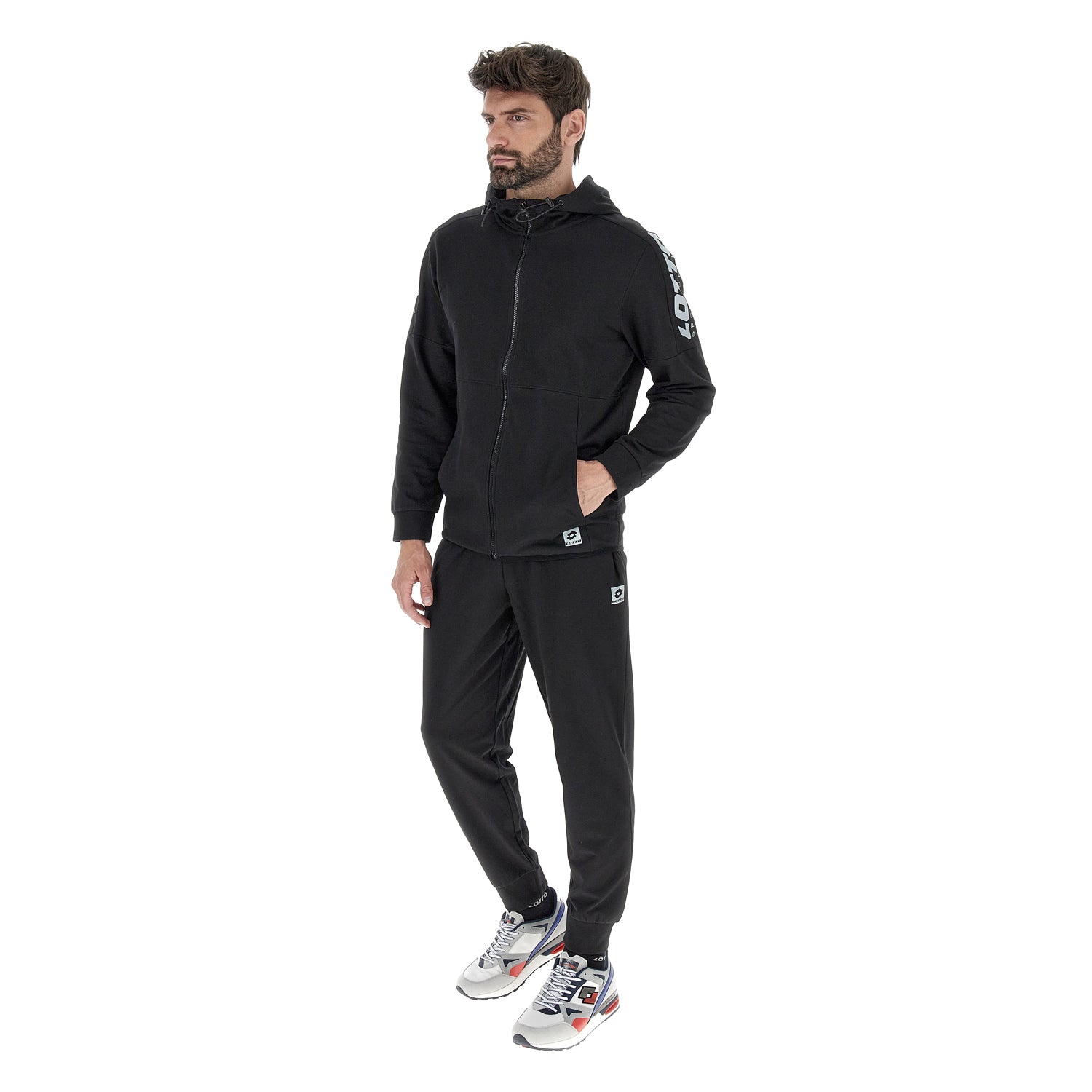 LEISURE DIAMOND TRACKSUIT BLACK