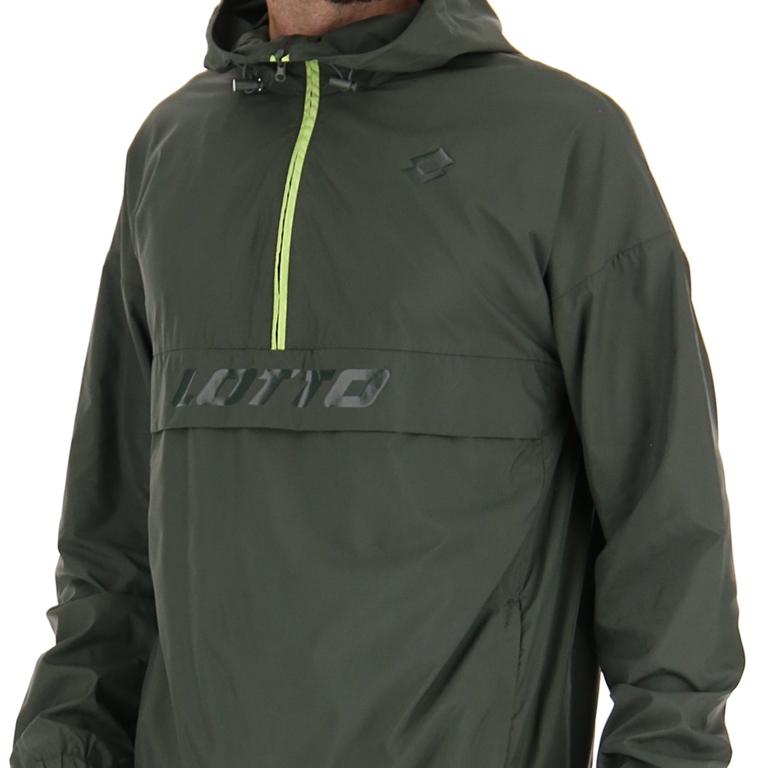 UOMO GIACCA A VENTO WIND VERDE SCURO 219389 09R 03