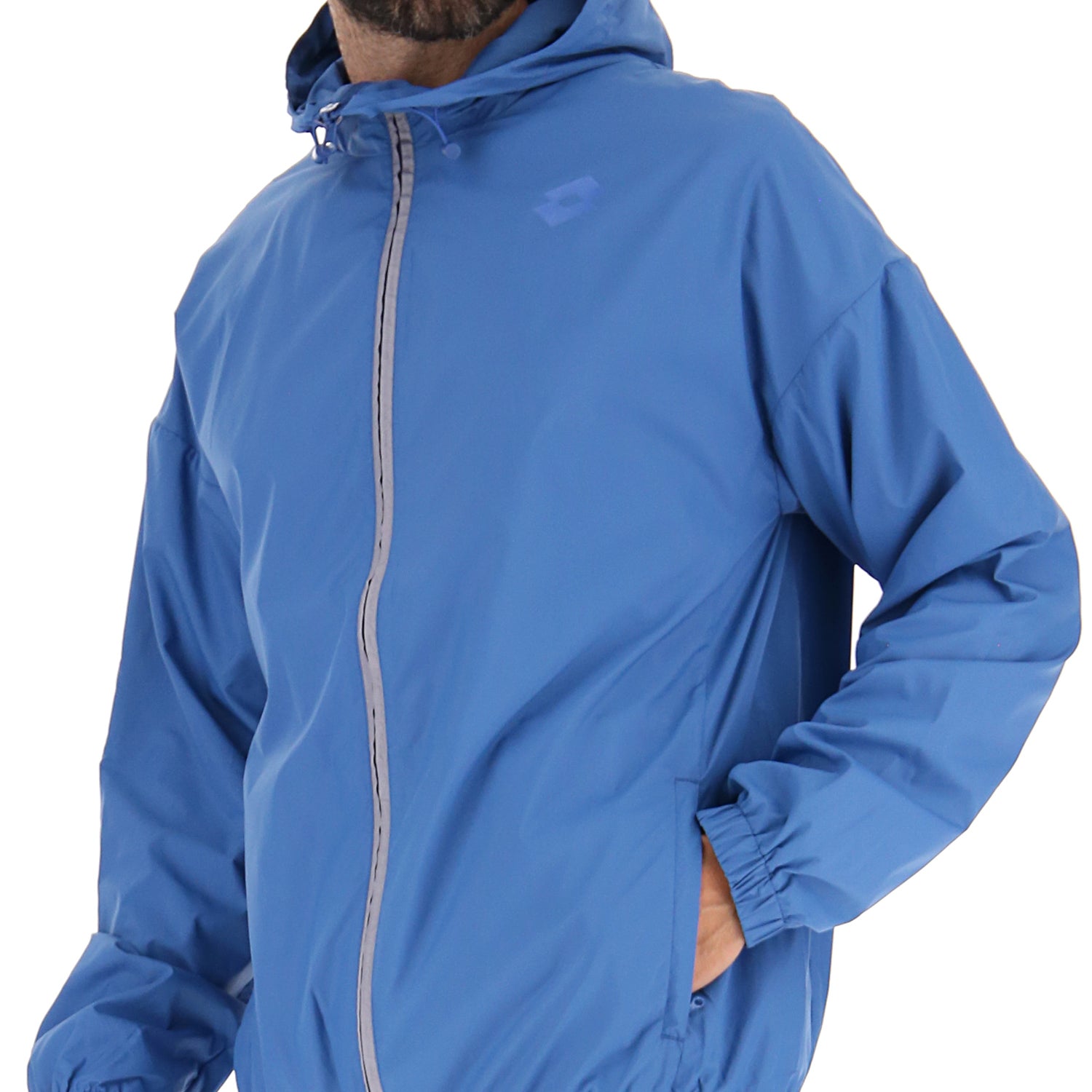 UOMO GIACCA A VENTO WIND BLU 219390 88V 03
