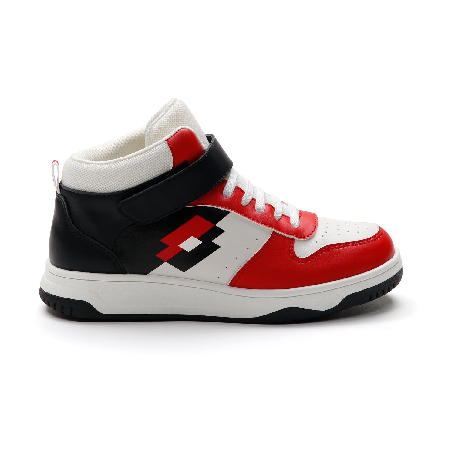 BAMBINI SCARPE MID ROCKET BIANCO 219419 5W6 01