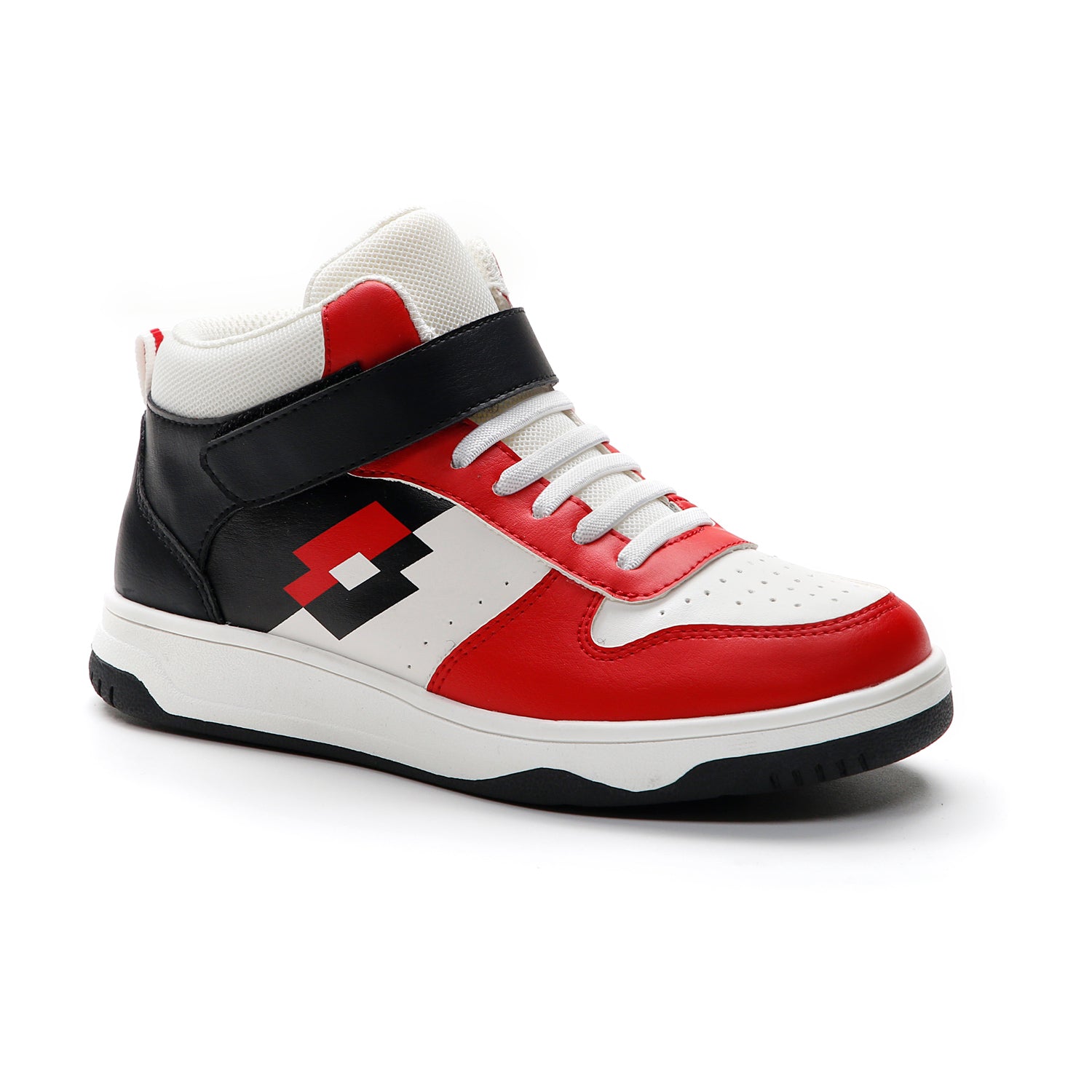 BAMBINI SCARPE MID ROCKET BIANCO 219419 5W6 02