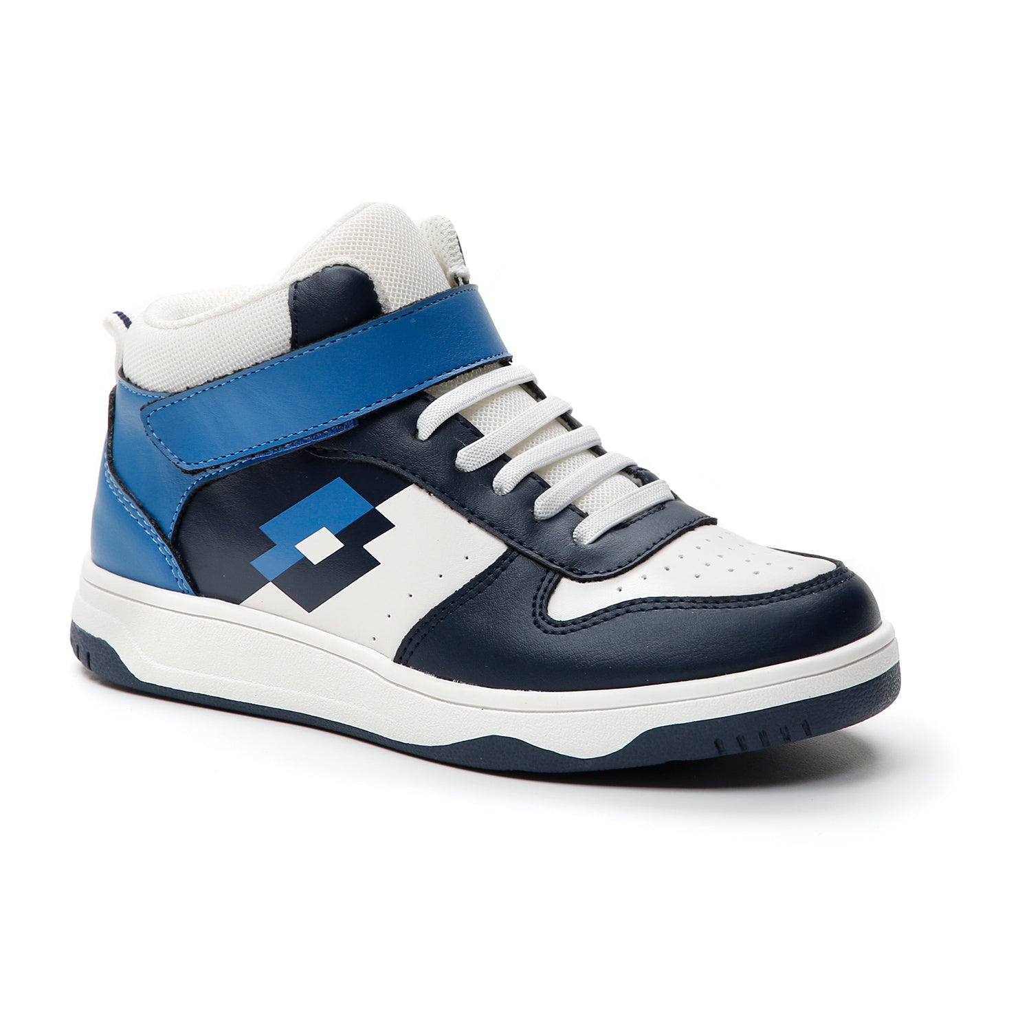 BAMBINI SCARPE MID ROCKET BIANCO 219419 9E2 02