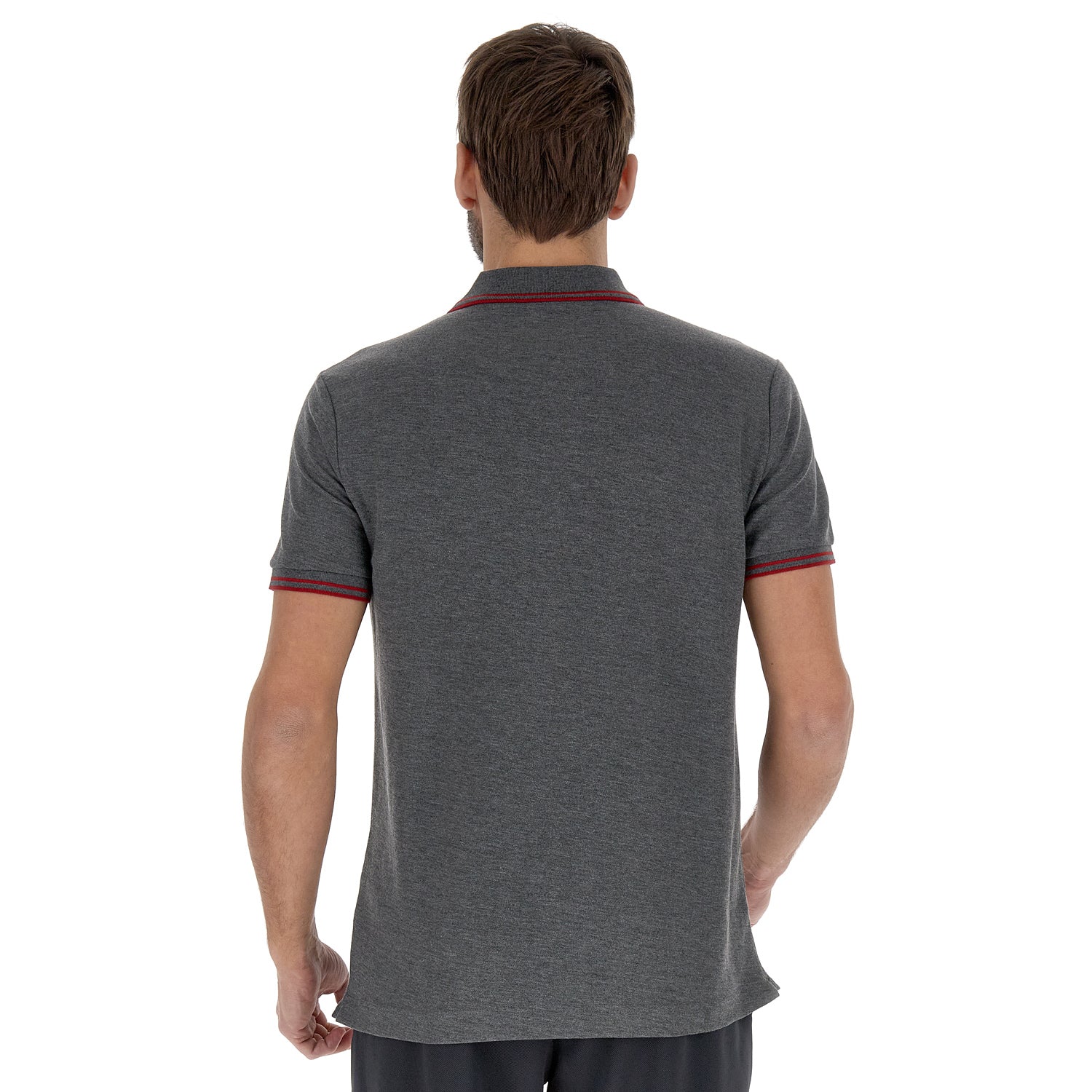 UOMO POLO CLASSICA GRIGIO SCURO 219440 7KJ 02