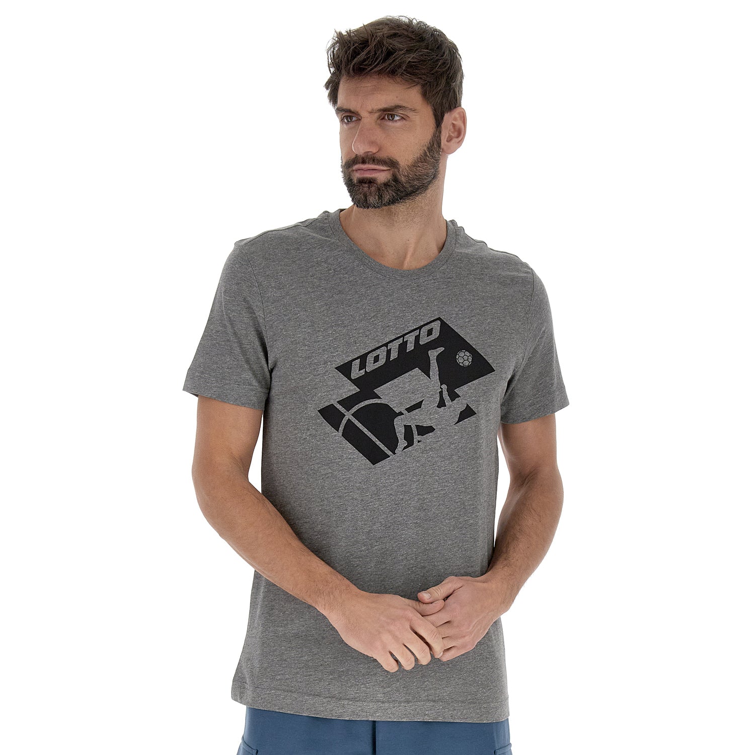 UOMO MAGLIETTA CLUB GRIGIO SCURO 219493 P73 01
