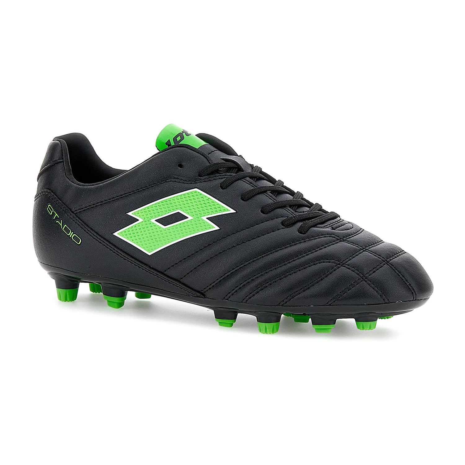 UOMO SCARPE CALCIO FG STADIO 700 NERO 219545 1NI 02