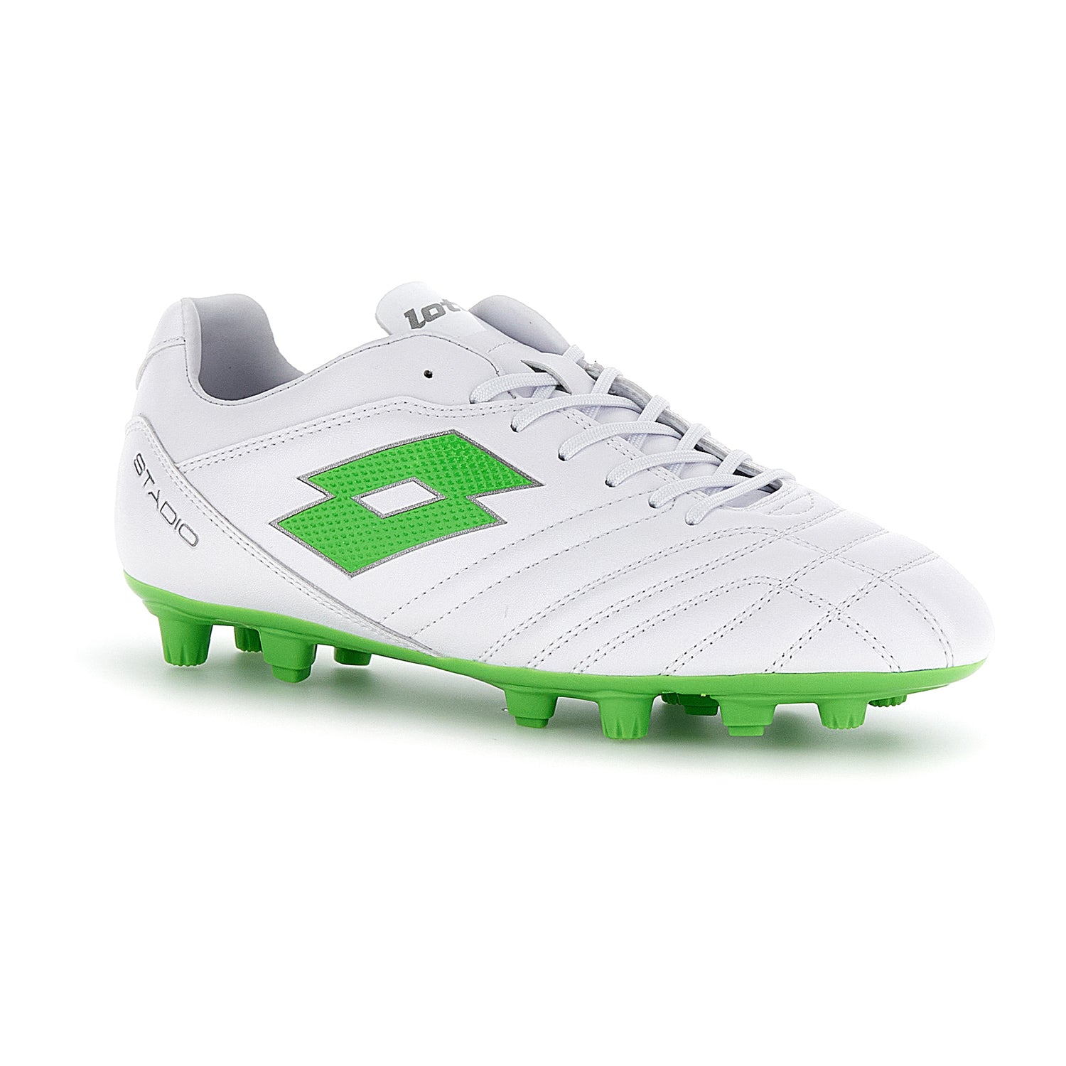 UNISEX SCARPE CALCIO FG STADIO 700 BIANCO 219545 1NJ 02