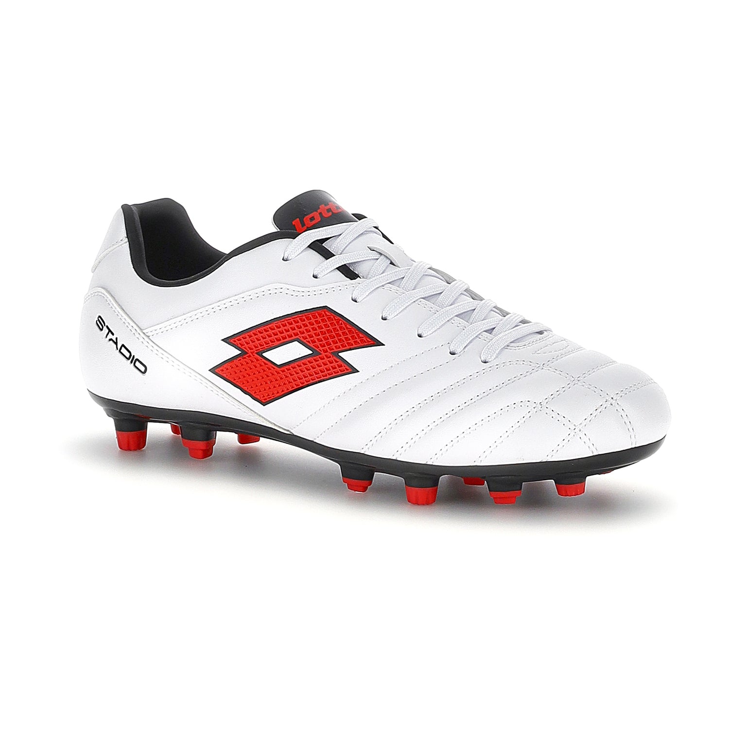 UNISEX SCARPE CALCIO FG STADIO 700 BIANCO 219545 6KH 02