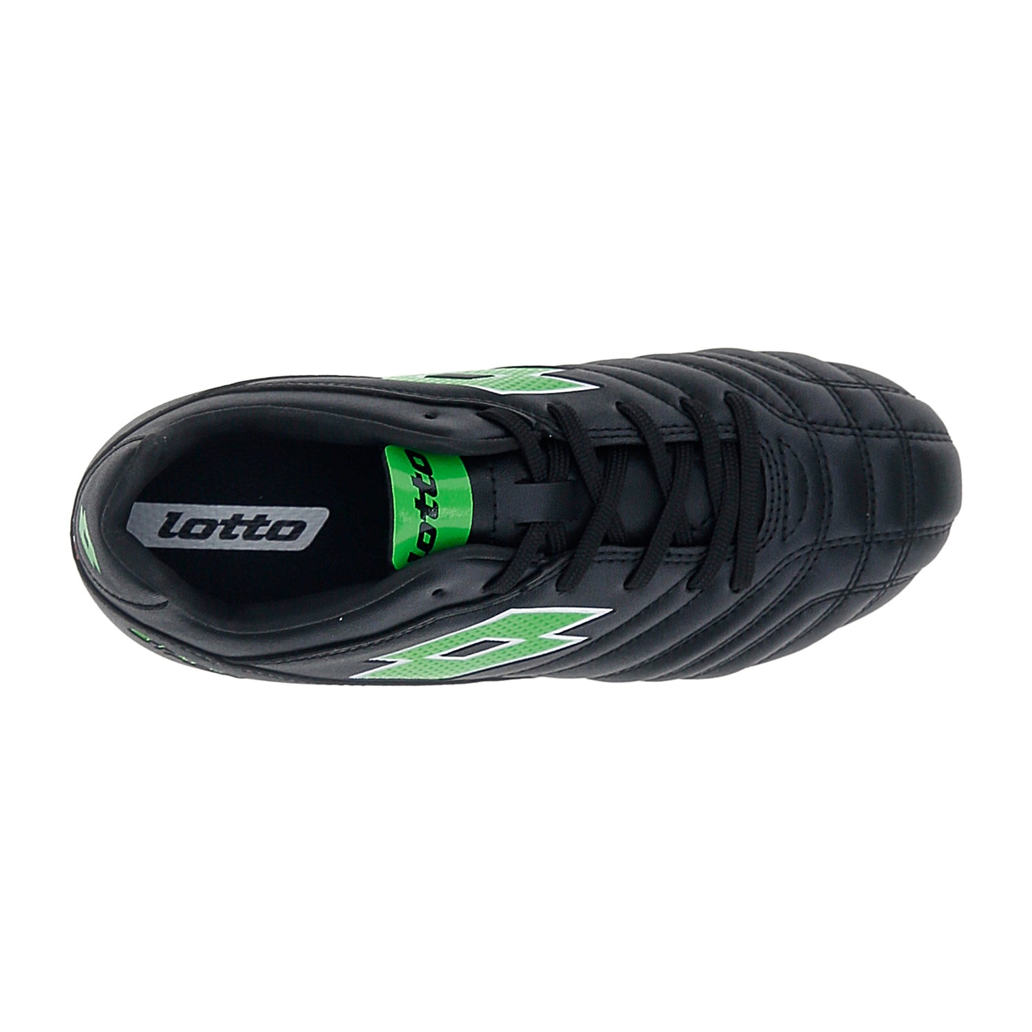 RAGAZZI SCARPE CALCIO FG STADIO 700 NERO 219547 1NI 06
