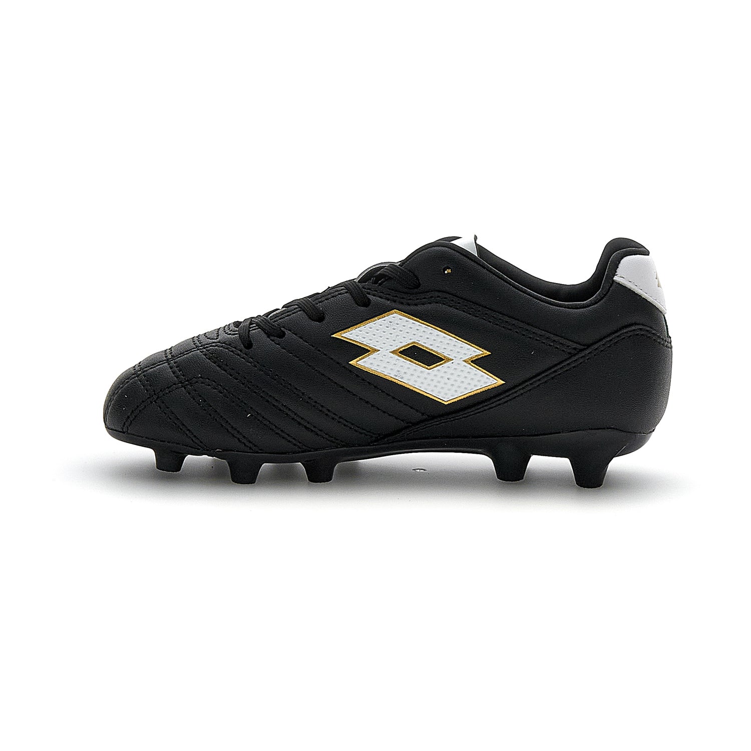 RAGAZZI SCARPE CALCIO FG STADIO 700 NERO 219547 1OG 03