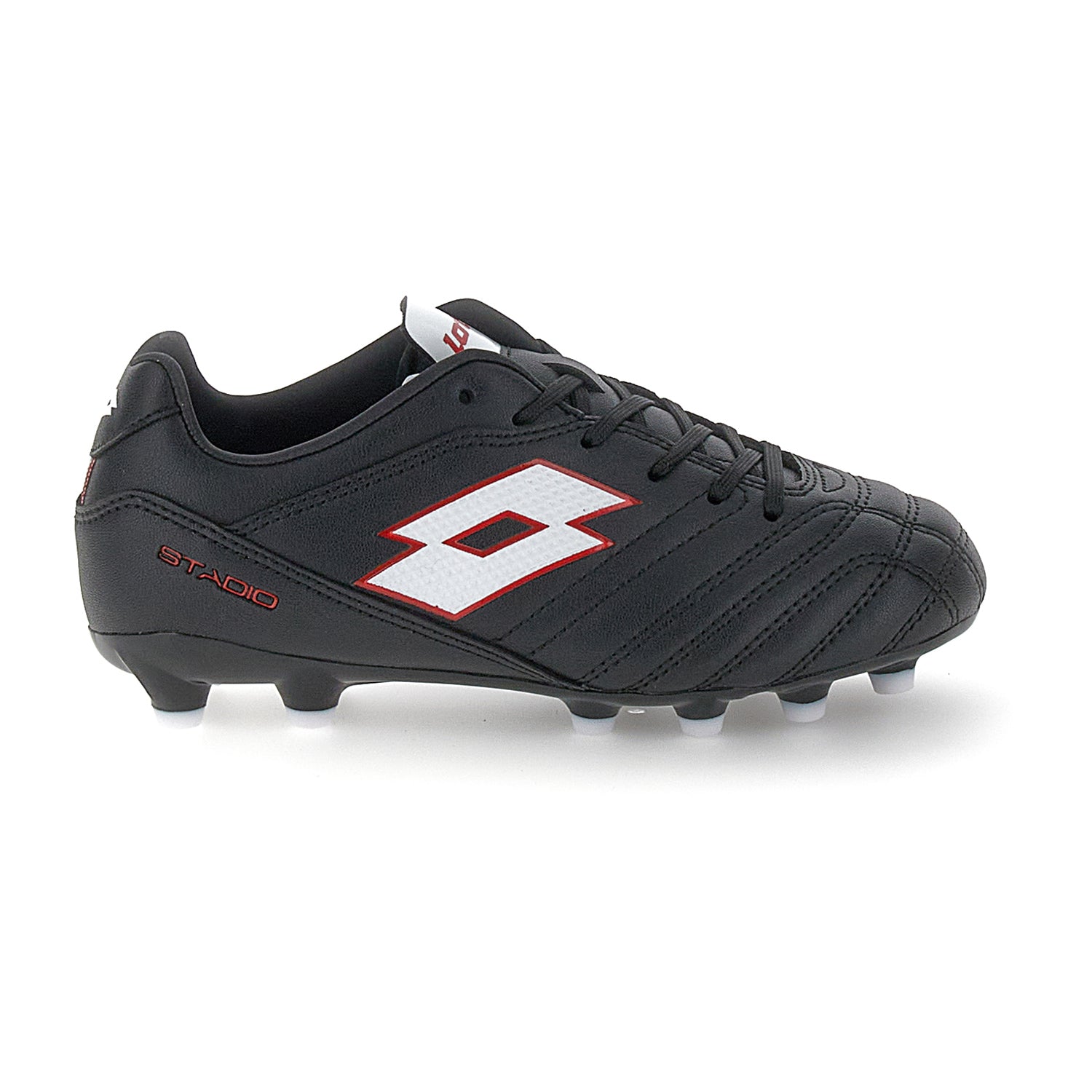 RAGAZZI SCARPE CALCIO FG STADIO 700 NERO 219547 5T4 01