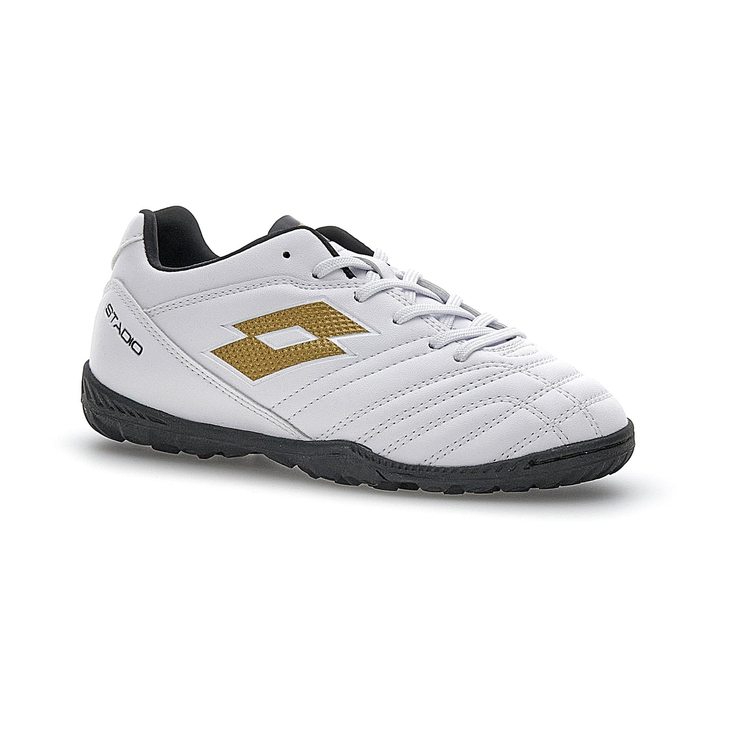 RAGAZZI SCARPE TURF STADIO 700 BIANCO 219699 6WX 02