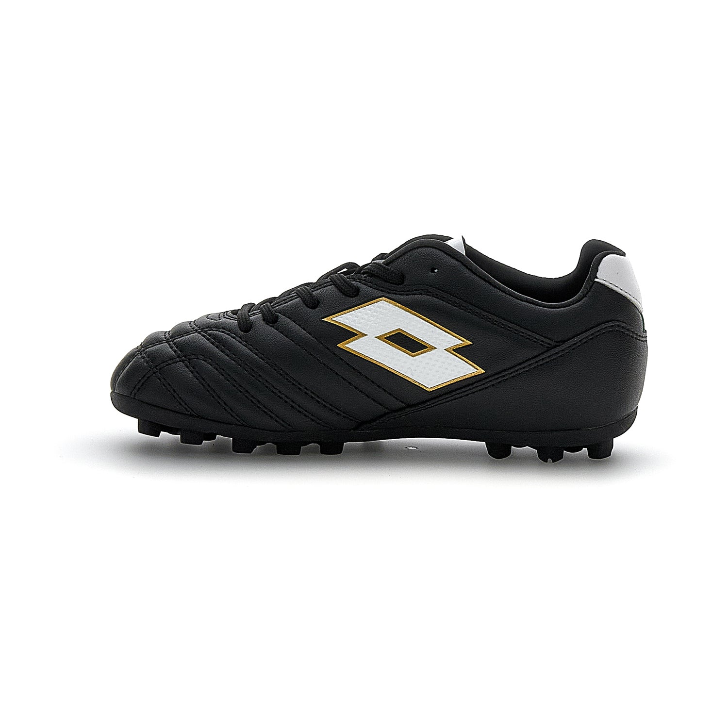 RAGAZZI SCARPE CALCIO AG STADIO 700 NERO 219700 1OG 03