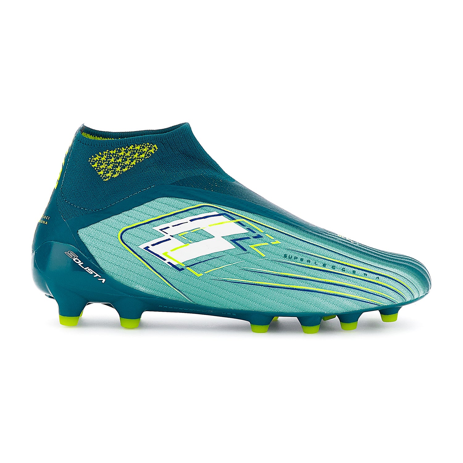 UOMO SCARPE CALCIO FG SOLISTA 100 BLU 219746 AUG 01