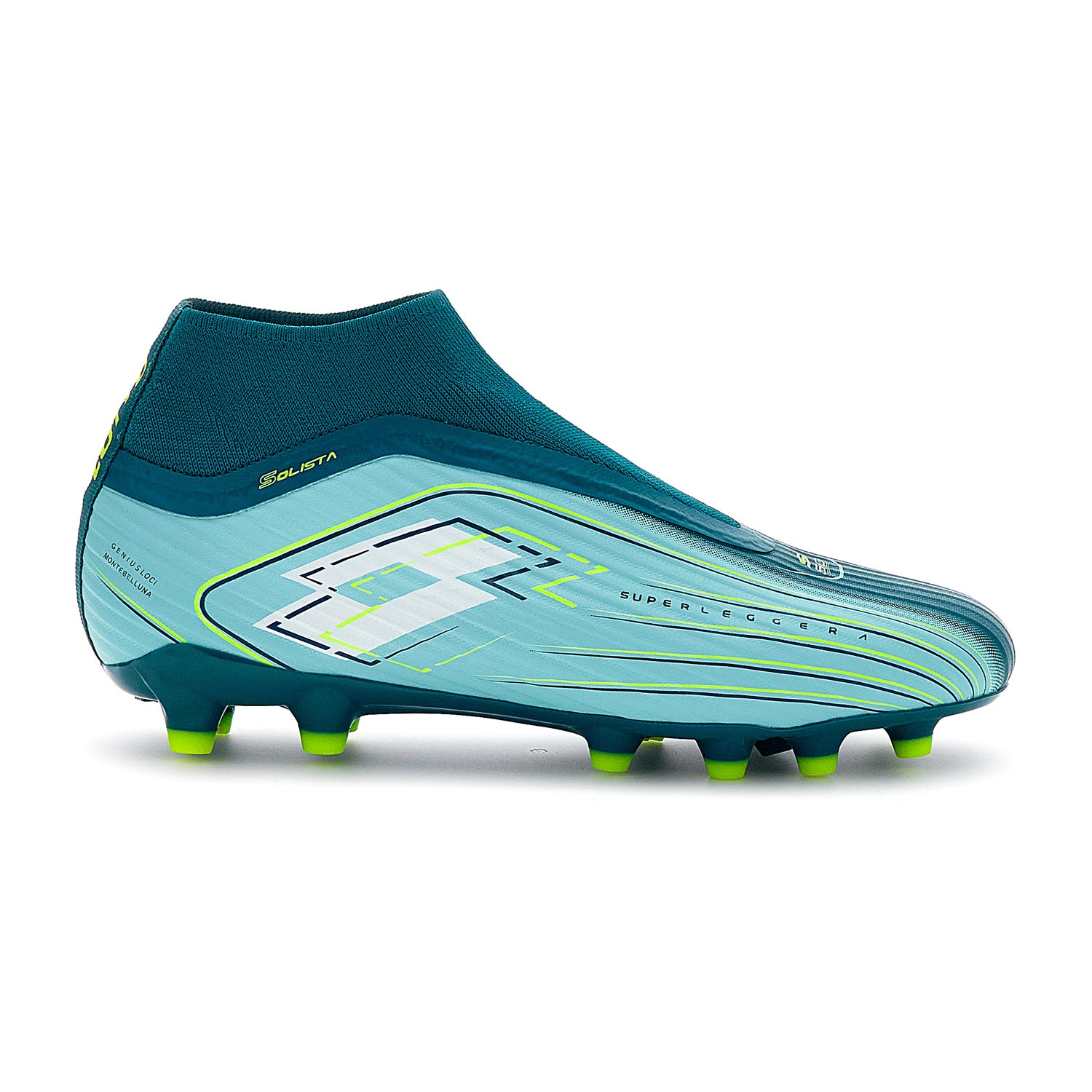 UOMO SCARPE CALCIO FG SOLISTA 300 BLU 219750 AUG 01
