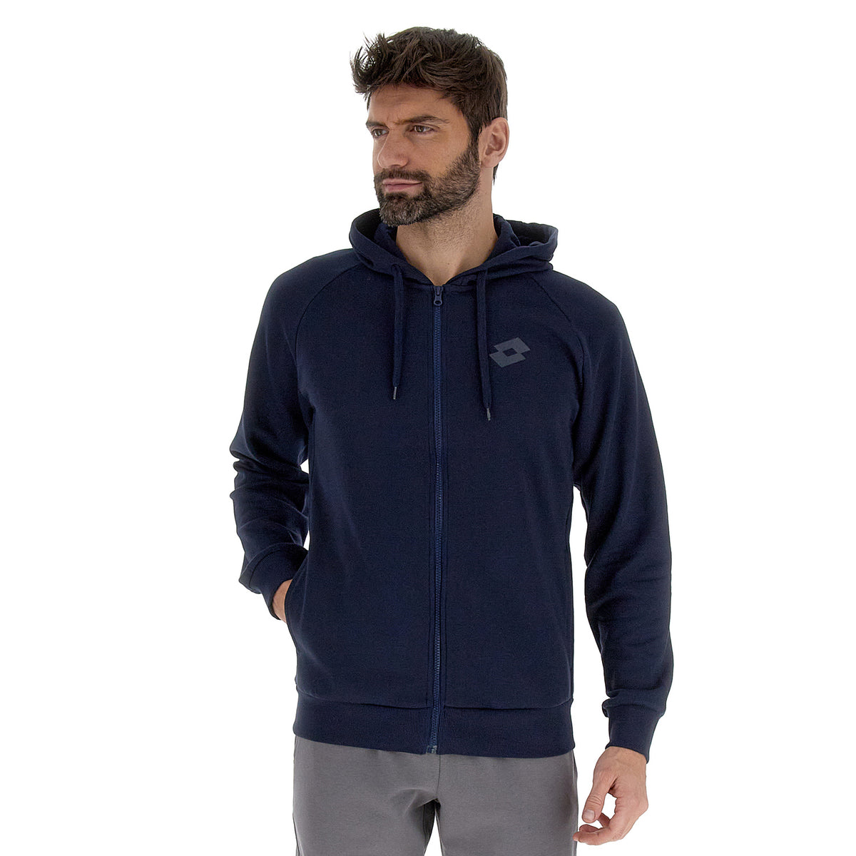 UOMO FELPA MULTISPORT BLU SCURO 219880 1CI 01