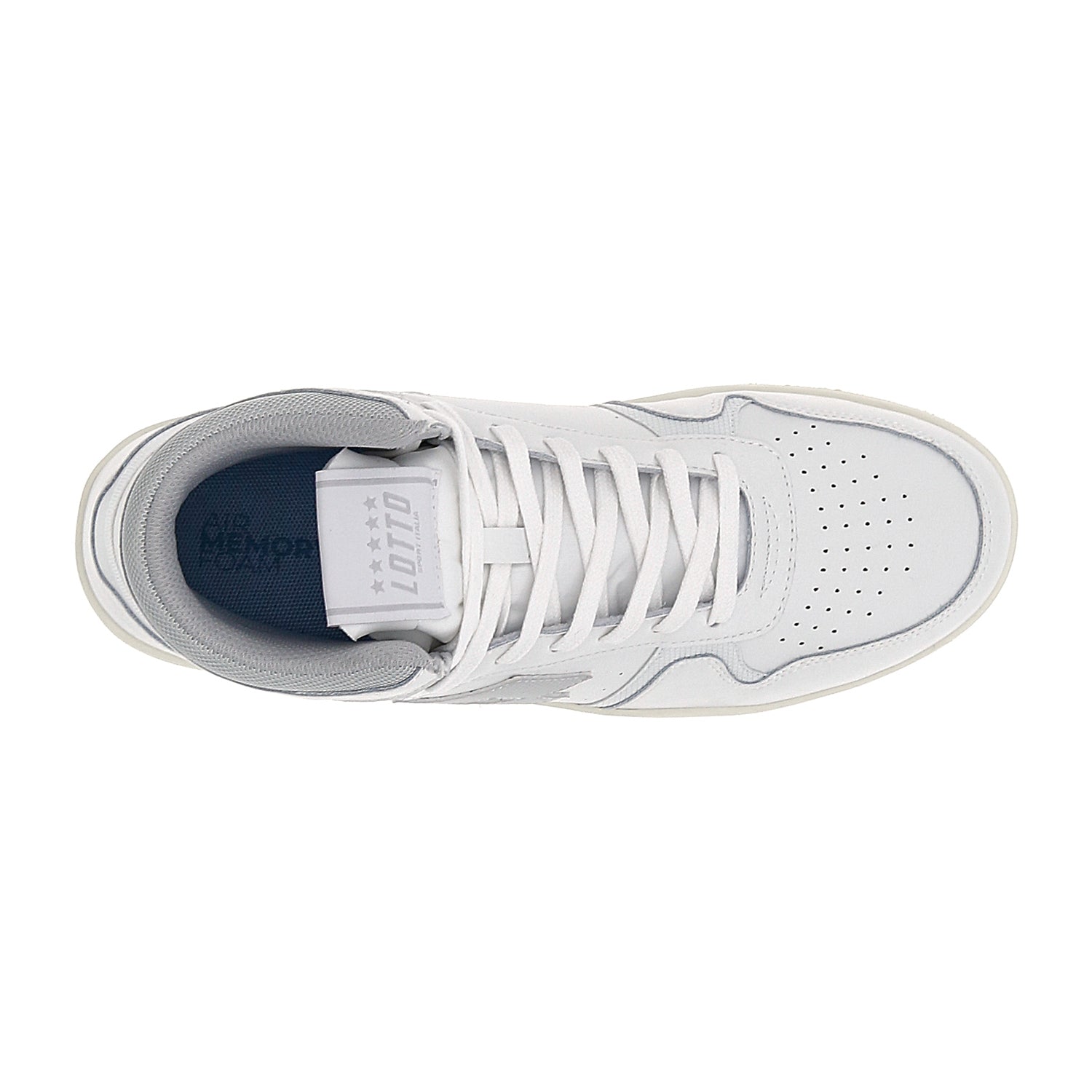 UOMO SCARPE MID SLAM BIANCO 219960 9MK 06