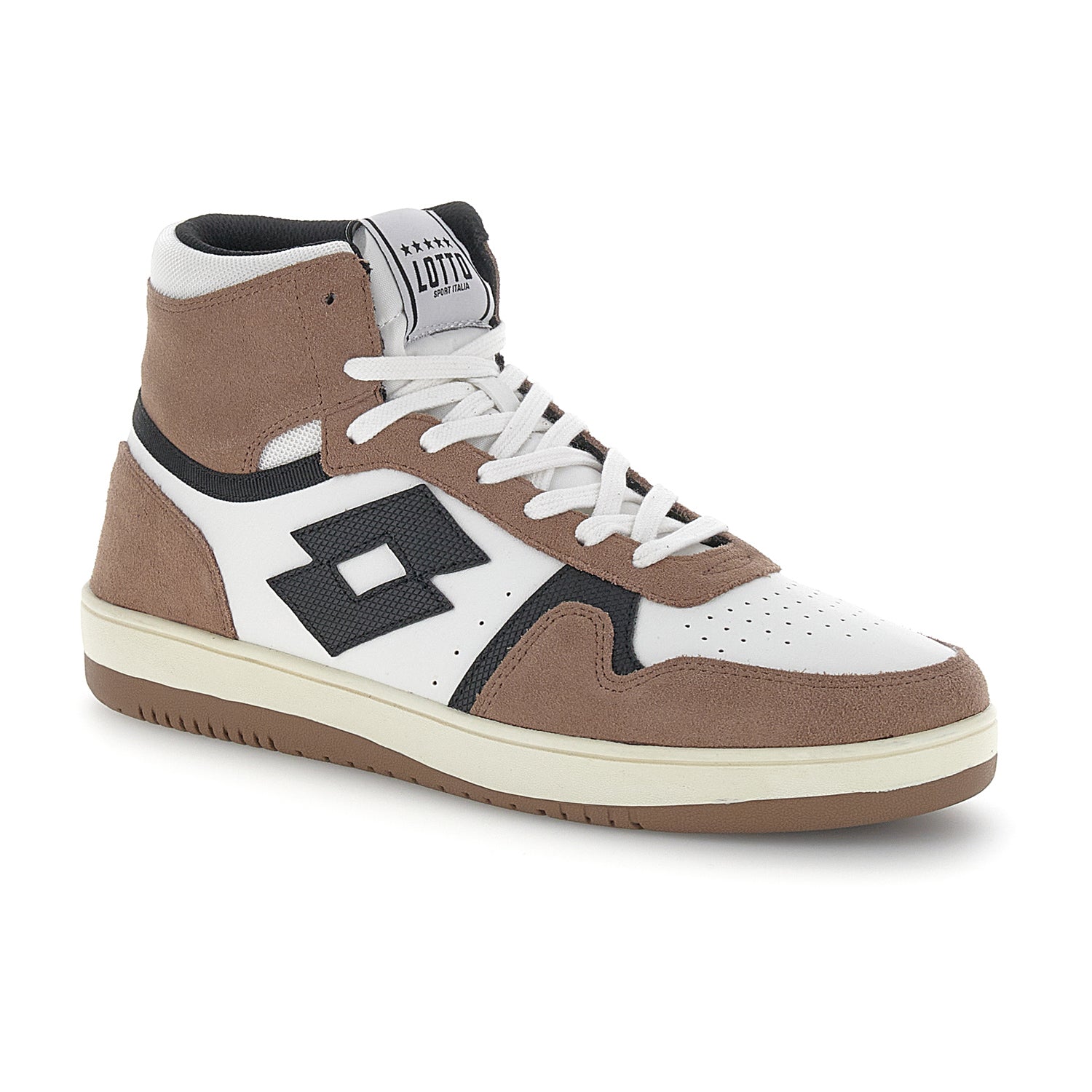 UOMO SCARPE MID SLAM BIANCO 219964 AZI 02
