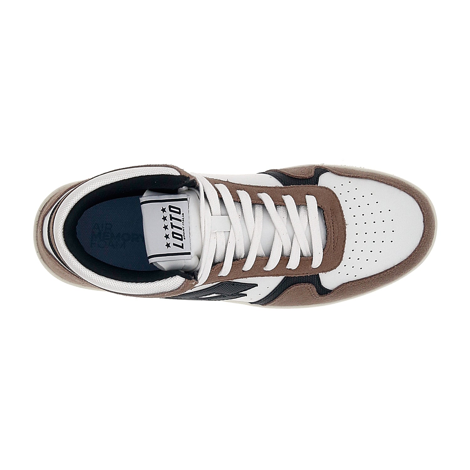 UOMO SCARPE MID SLAM BIANCO 219964 AZI 06