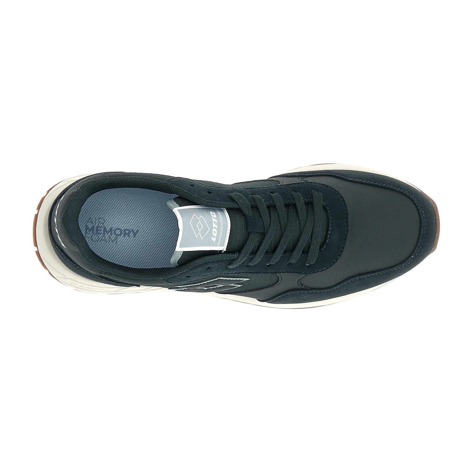 UOMO SCARPE TRAINER 2000 VERDE SCURO 219973 AZ6 06