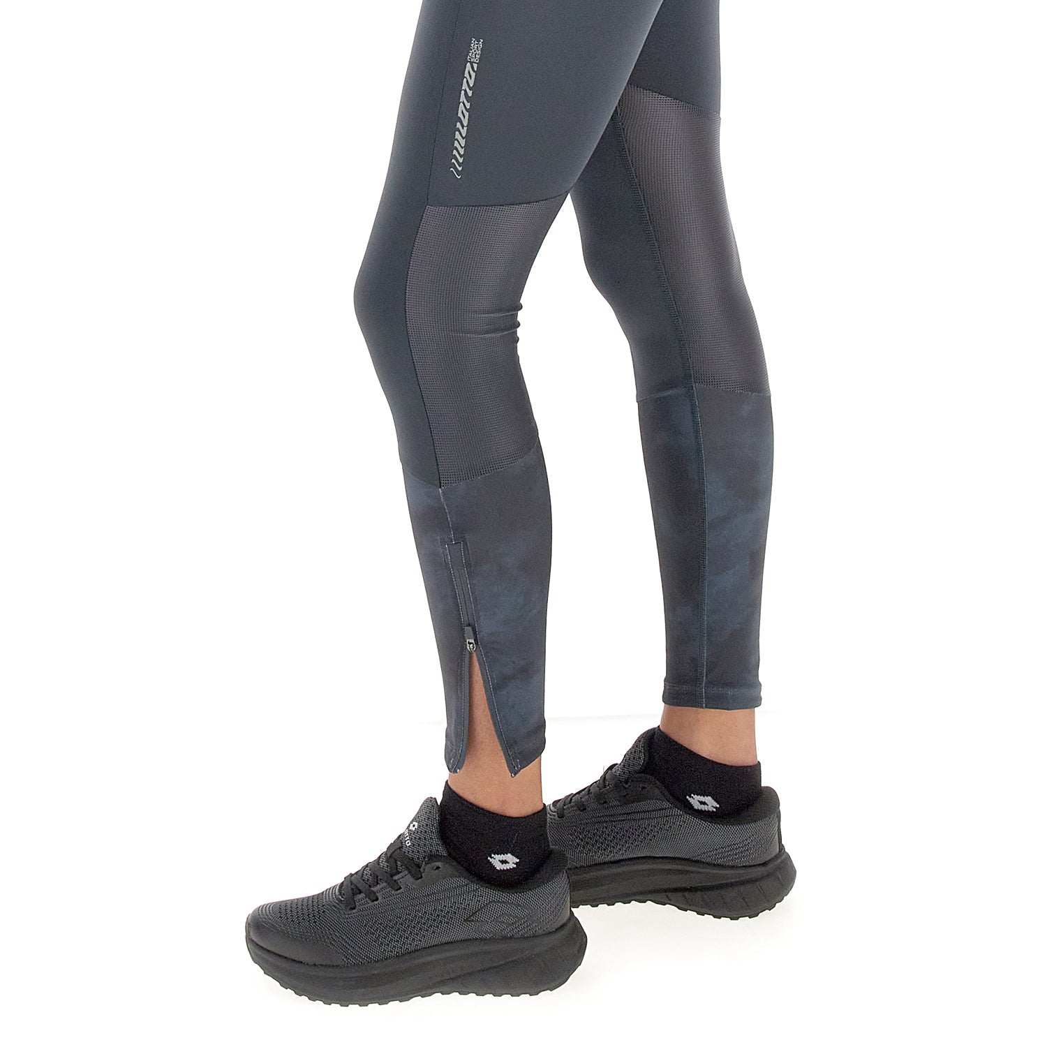 DONNA LEGGINGS RUNNING GRIGIO SCURO 220049 014 03