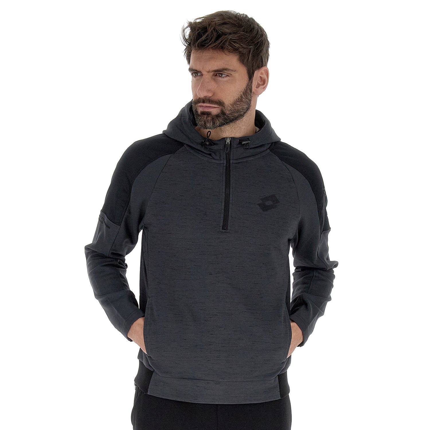 UOMO FELPA TRAINING GRIGIO SCURO 220056 4C0 01