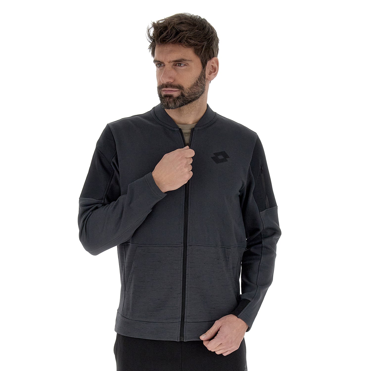 UOMO FELPA TRAINING GRIGIO SCURO 220058 014 01