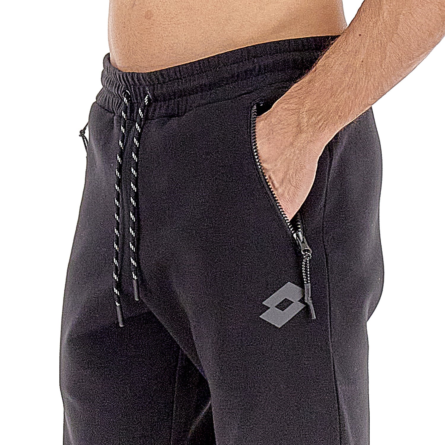 UOMO PANTALONI WORKOUT NERO 220060 1CL 03