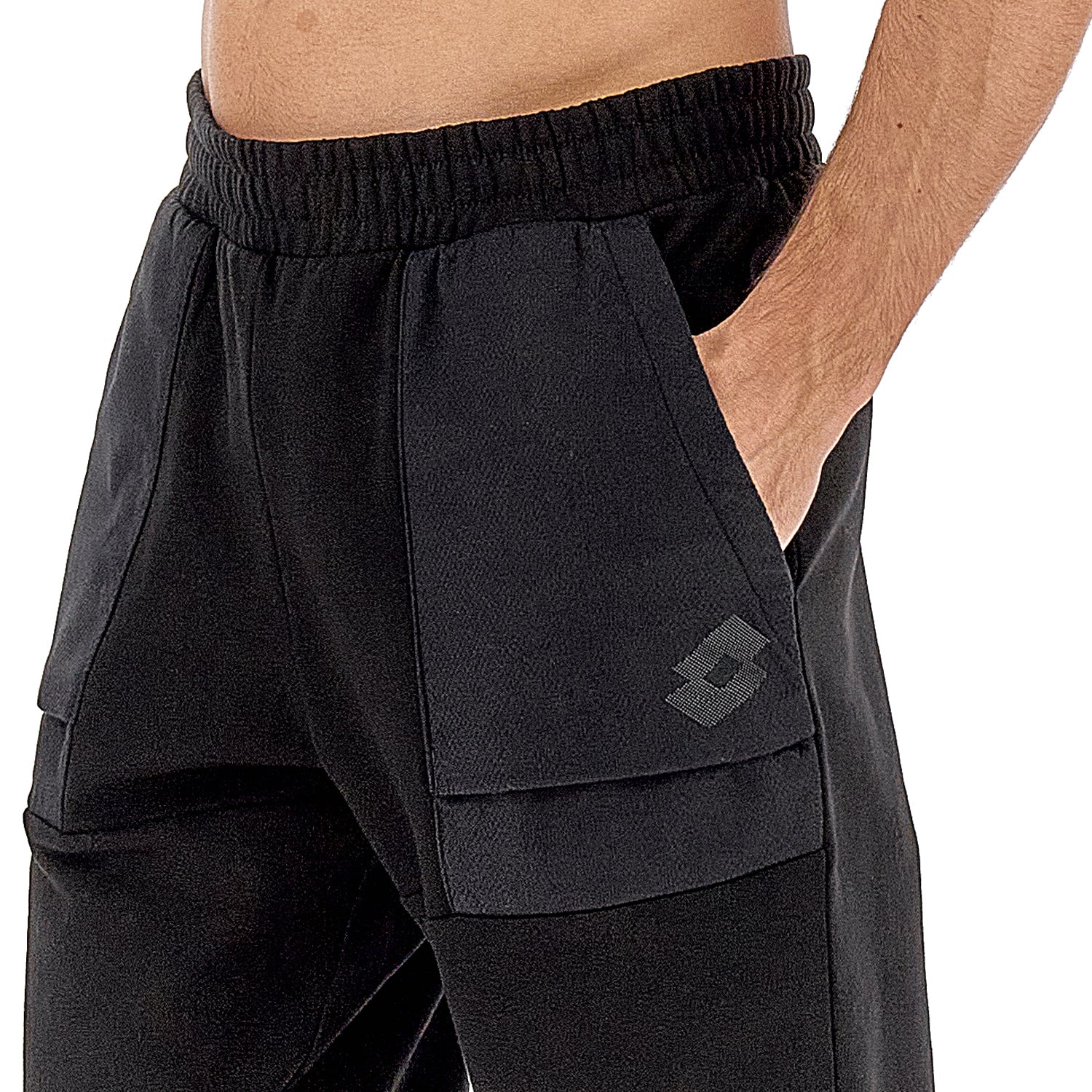 UOMO PANTALONI TRAINING NERO 220061 1CL 03