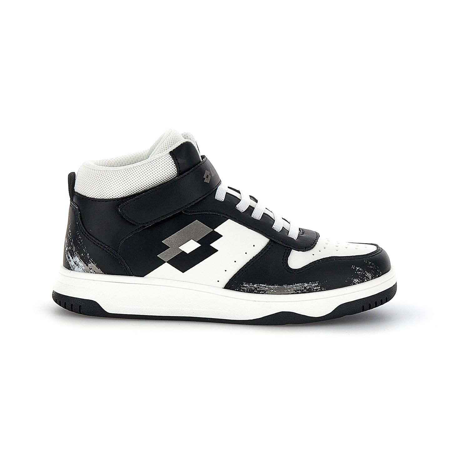 BAMBINI SCARPE MID ROCKET BIANCO 220138 9Q6 01
