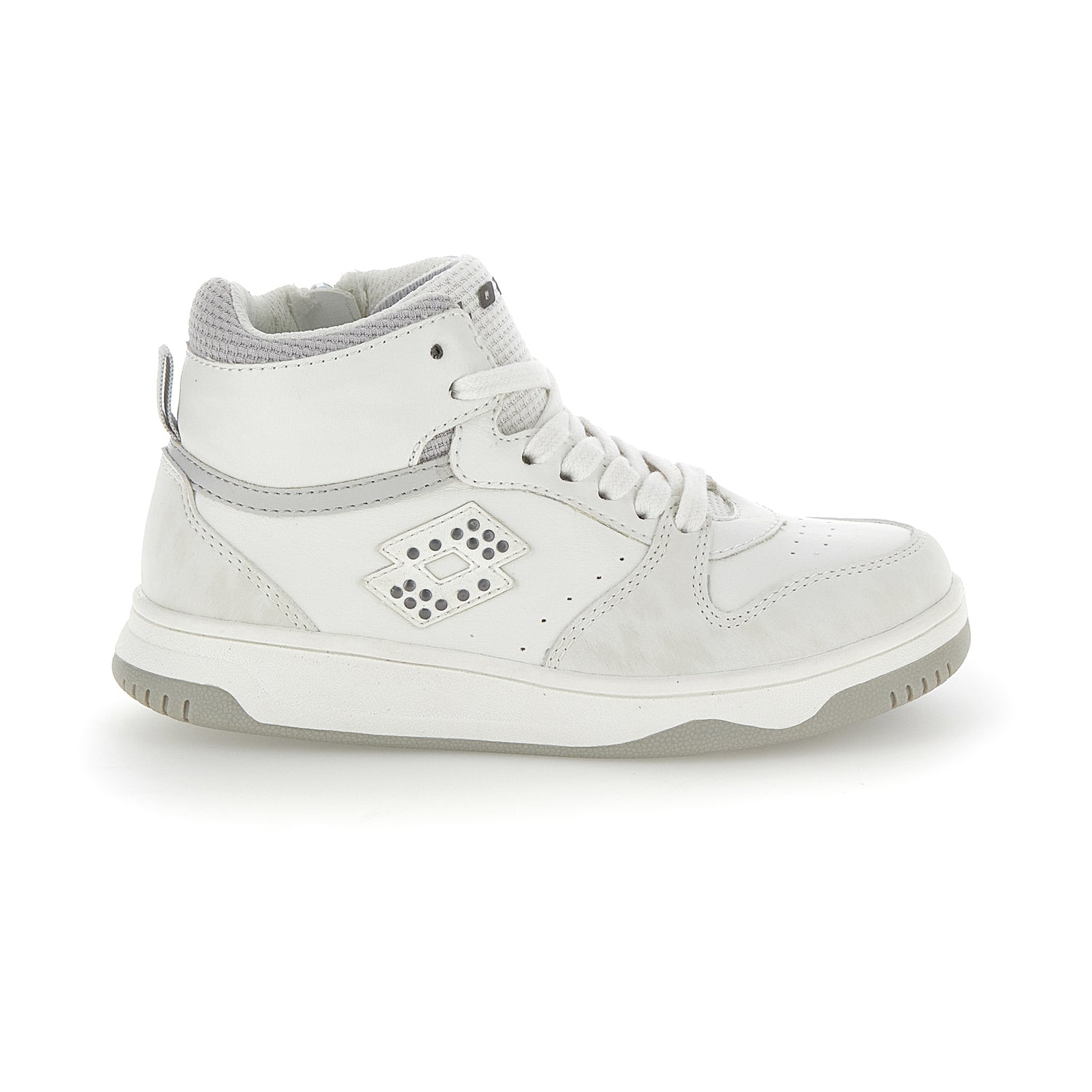 BAMBINI SCARPE MID ROCKET BIANCO 220150 6ON 01