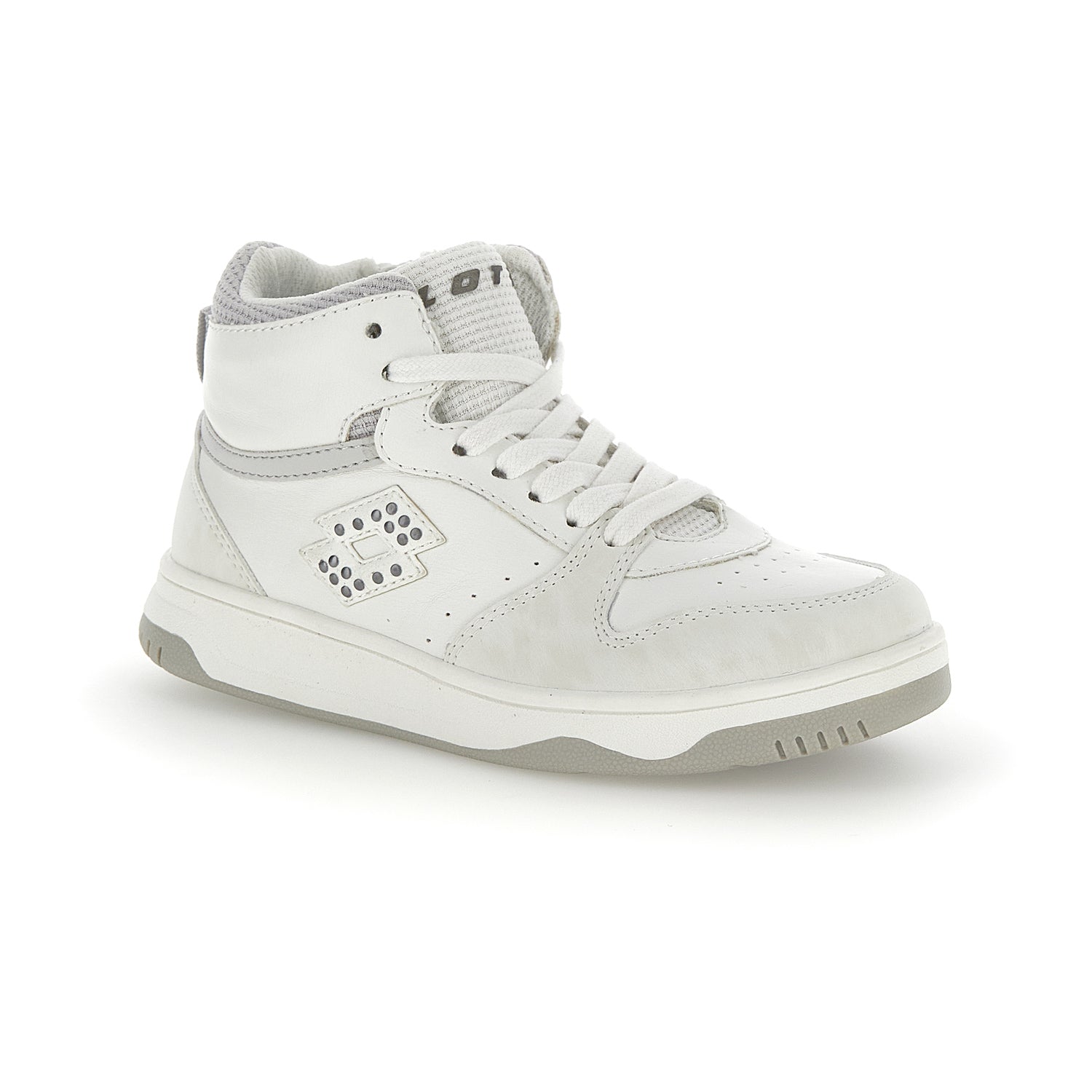 BAMBINI SCARPE MID ROCKET BIANCO 220150 6ON 02