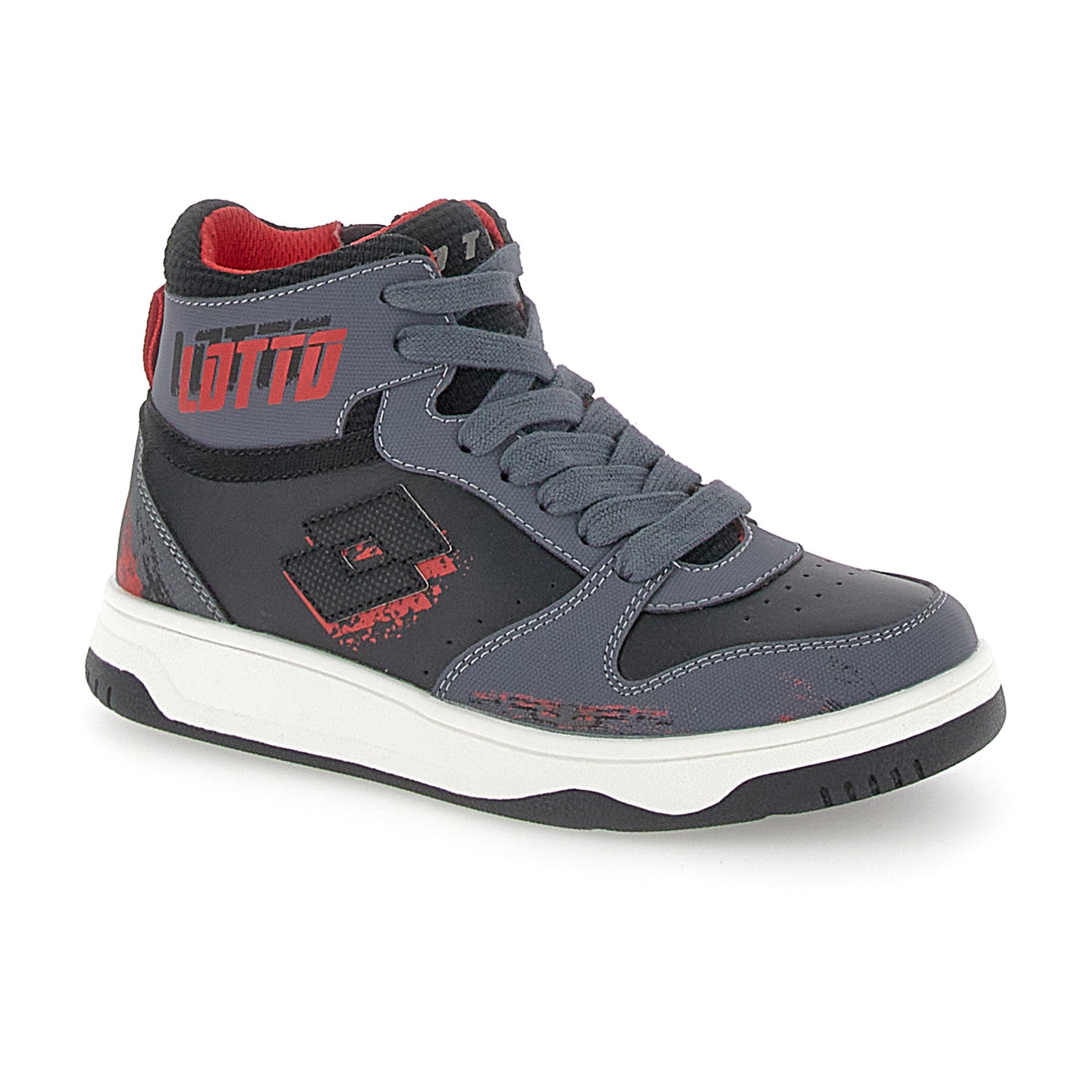 BAMBINI SCARPE MID ROCKET NERO 220152 9DP 02
