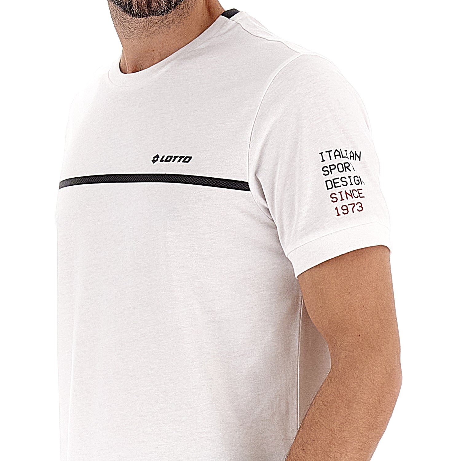 UOMO MAGLIETTA LOGO BIANCO 220171 0F1 03