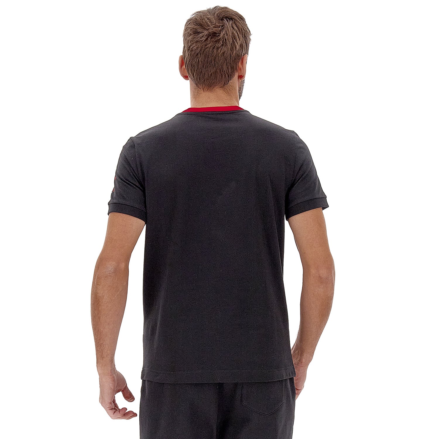 UOMO MAGLIETTA LOGO NERO 220171 1CL 02