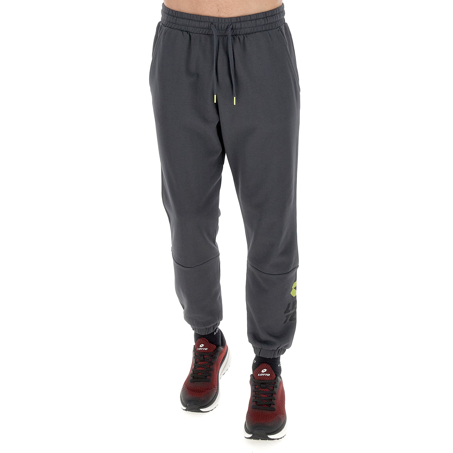 UOMO PANTALONI LOGO GRIGIO SCURO 220180 014 01