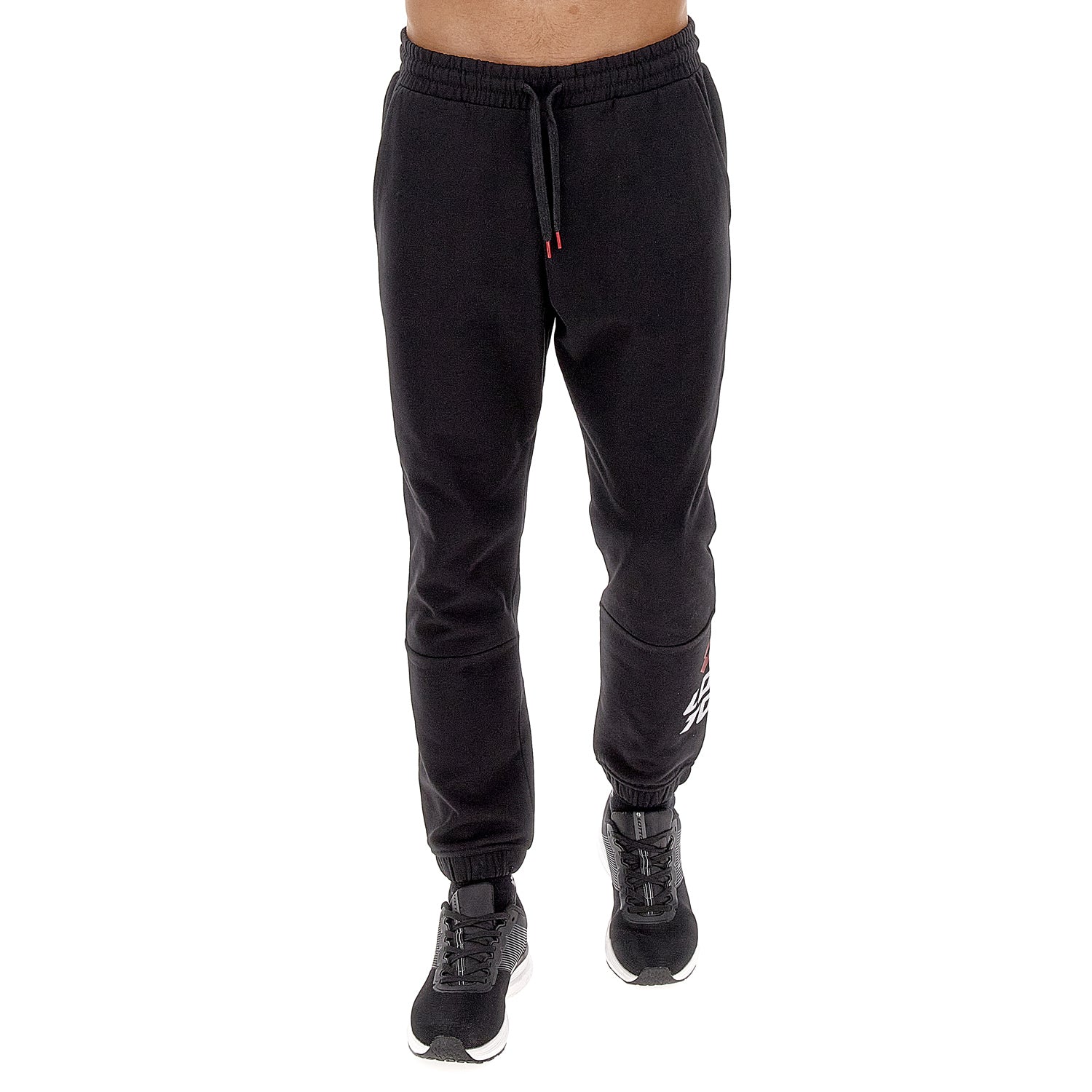 UOMO PANTALONI LOGO NERO 220180 1CL 01