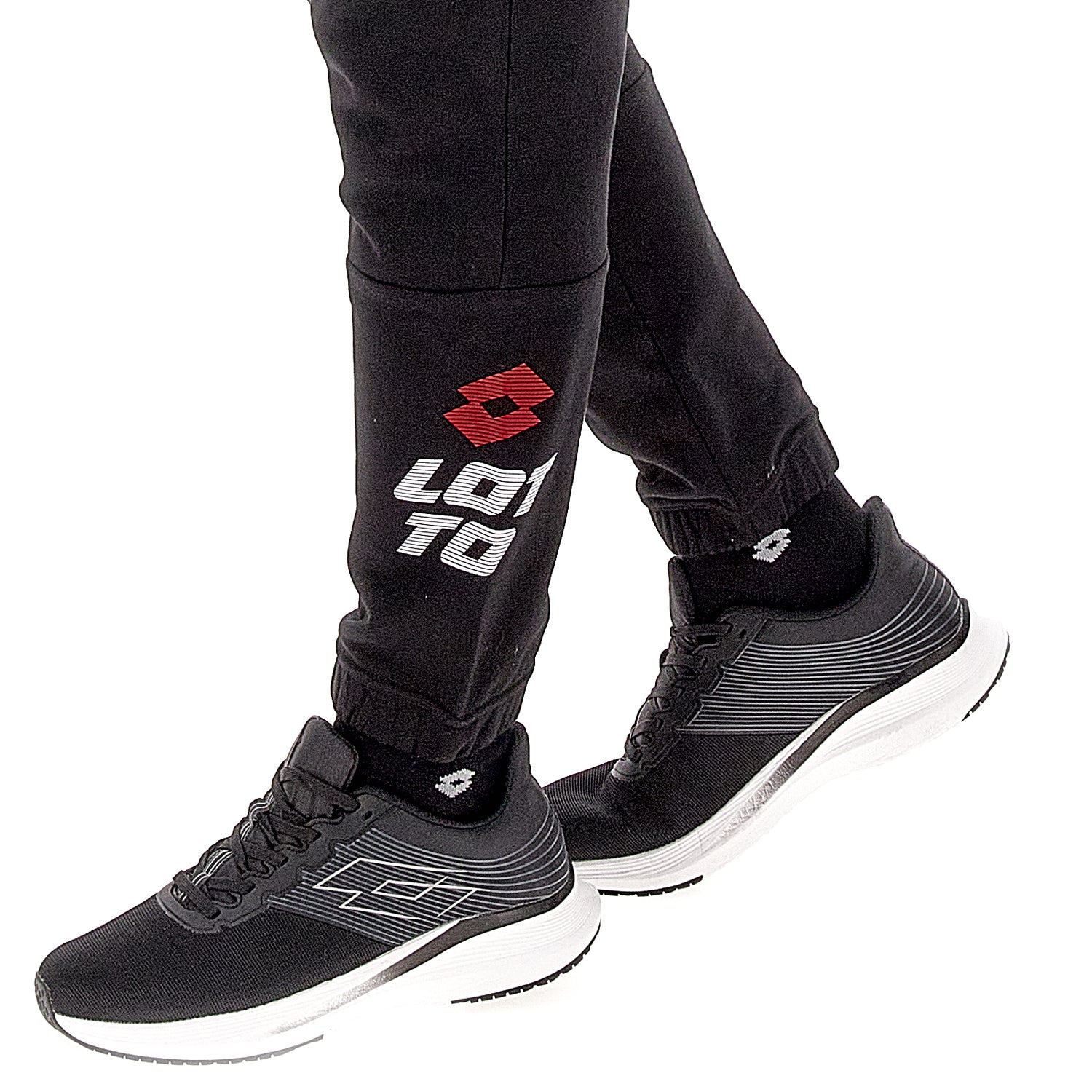 UOMO PANTALONI LOGO NERO 220180 1CL 03